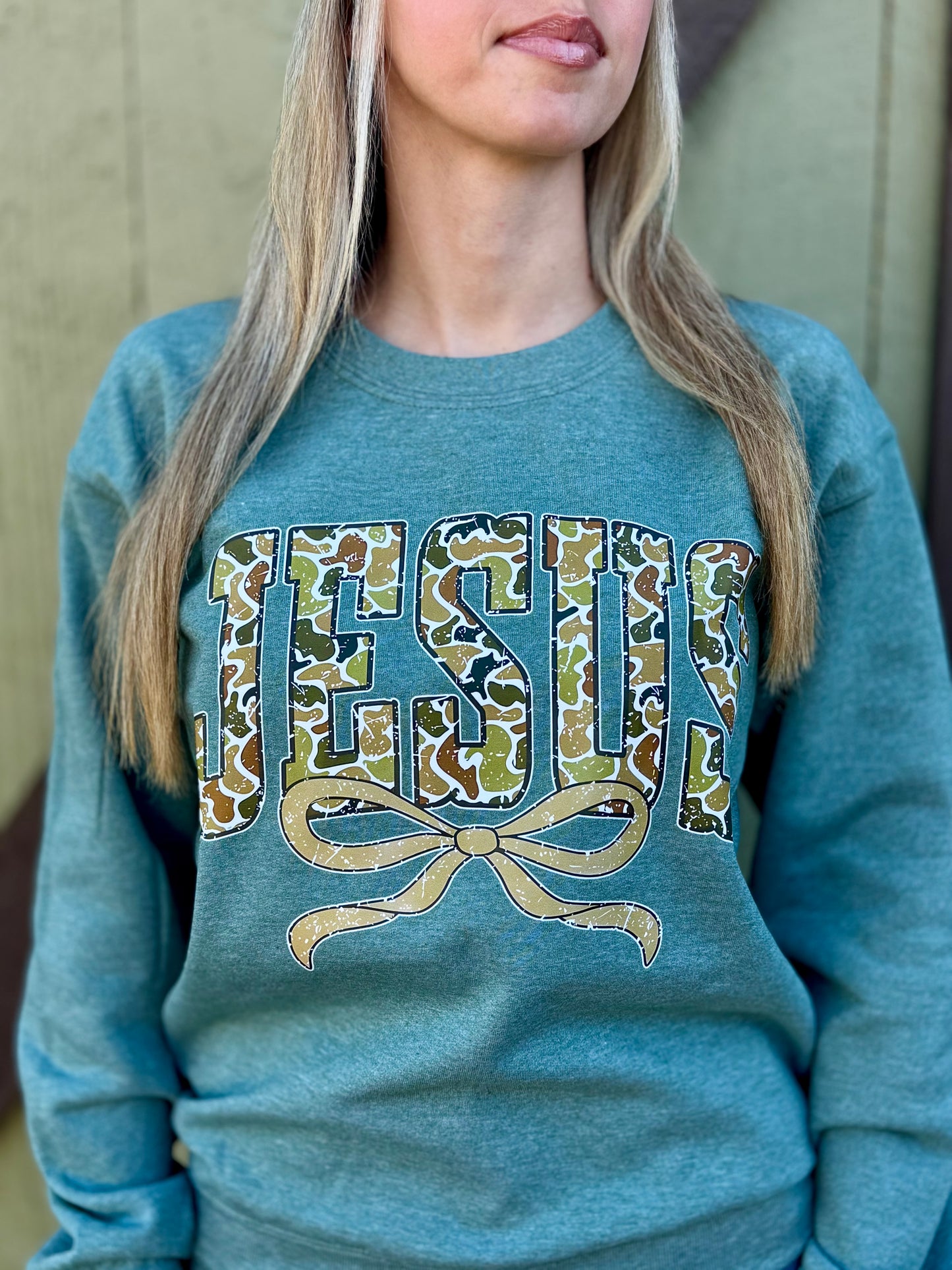 Jesus Camo Sweatshirt
