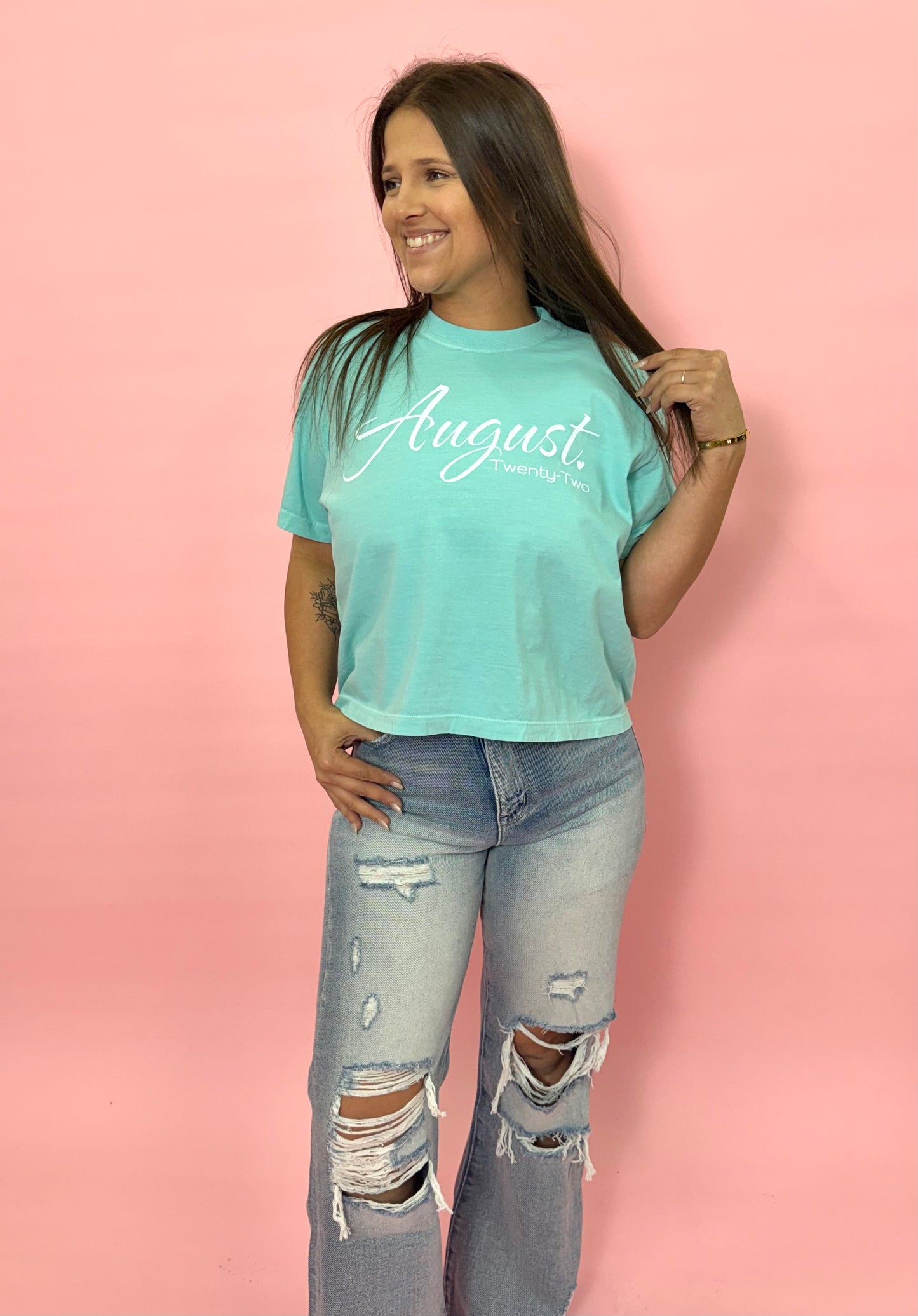 Merch Graphic Cropped Tee