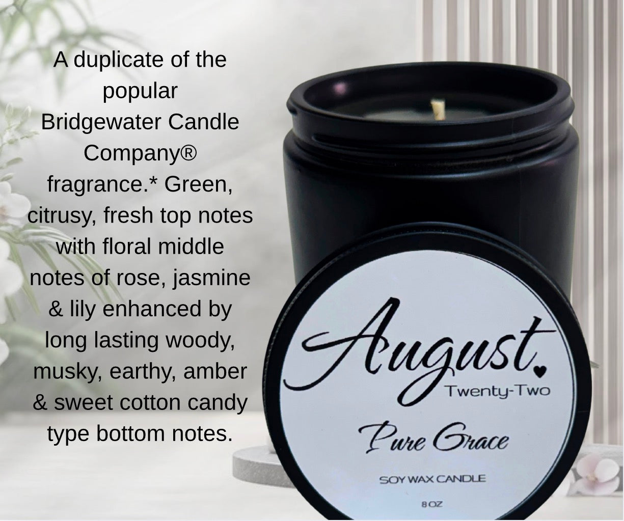 August Twenty-Two Candles