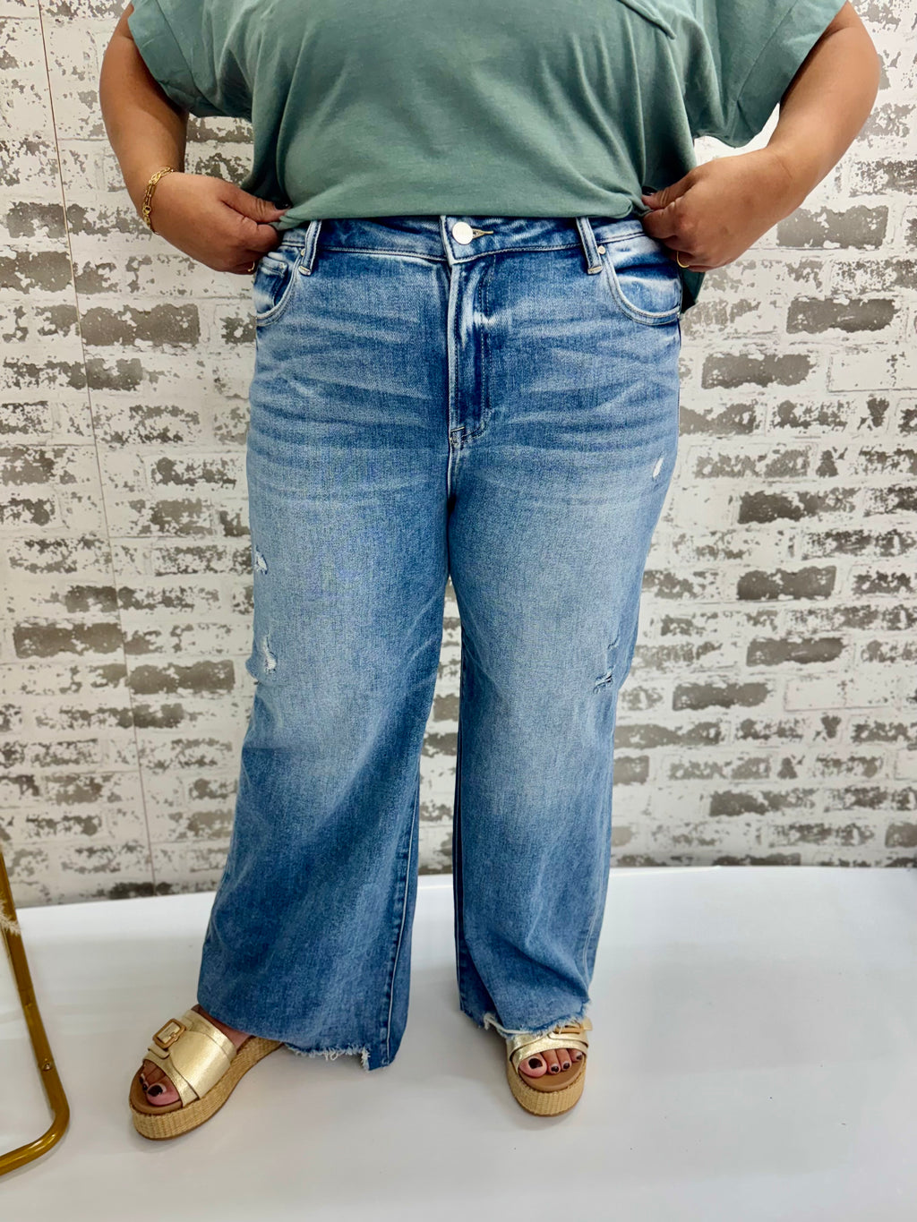 Curves and Confidence Denim (Plus)