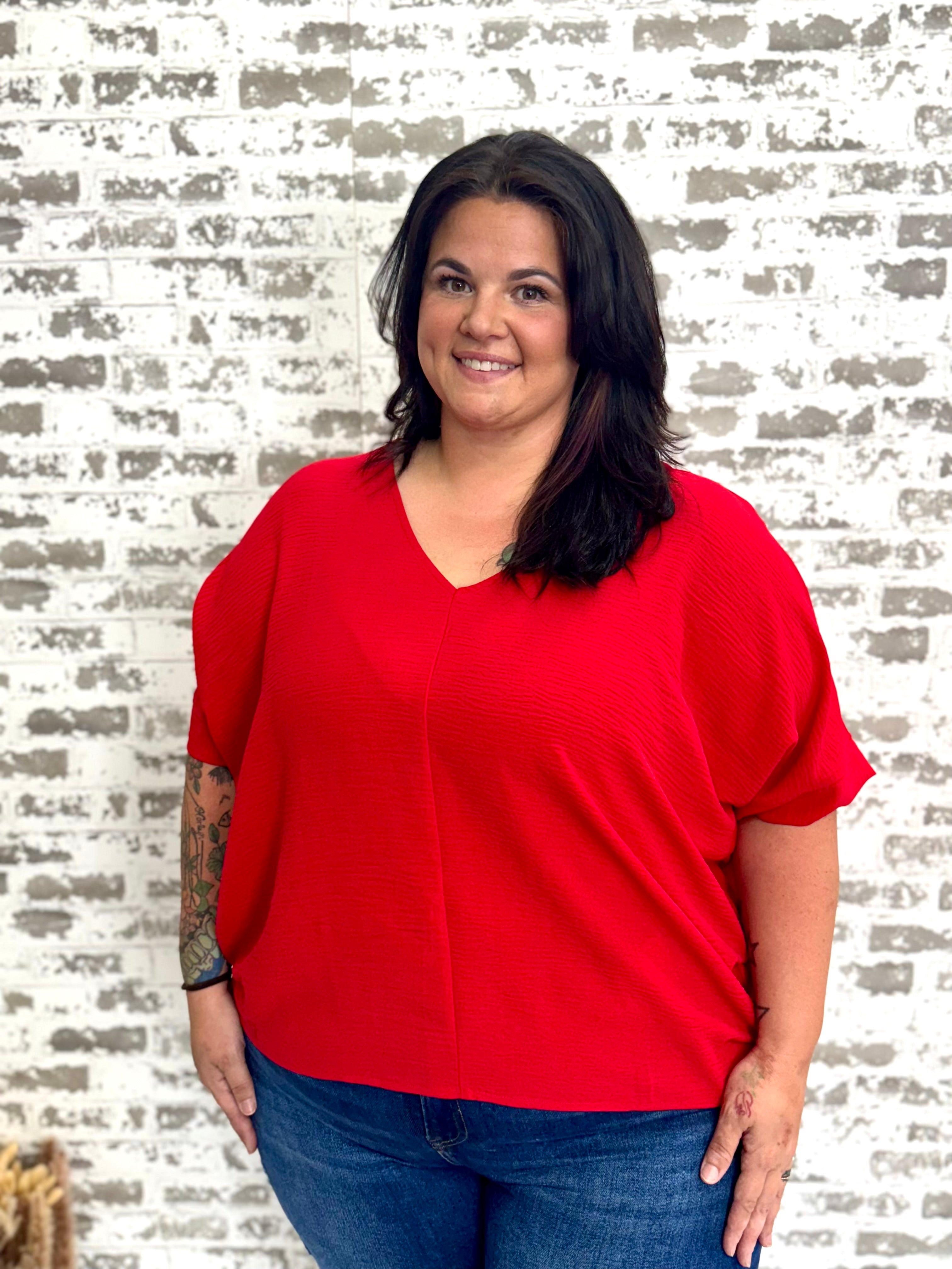 Flirty and Free Top (Plus)