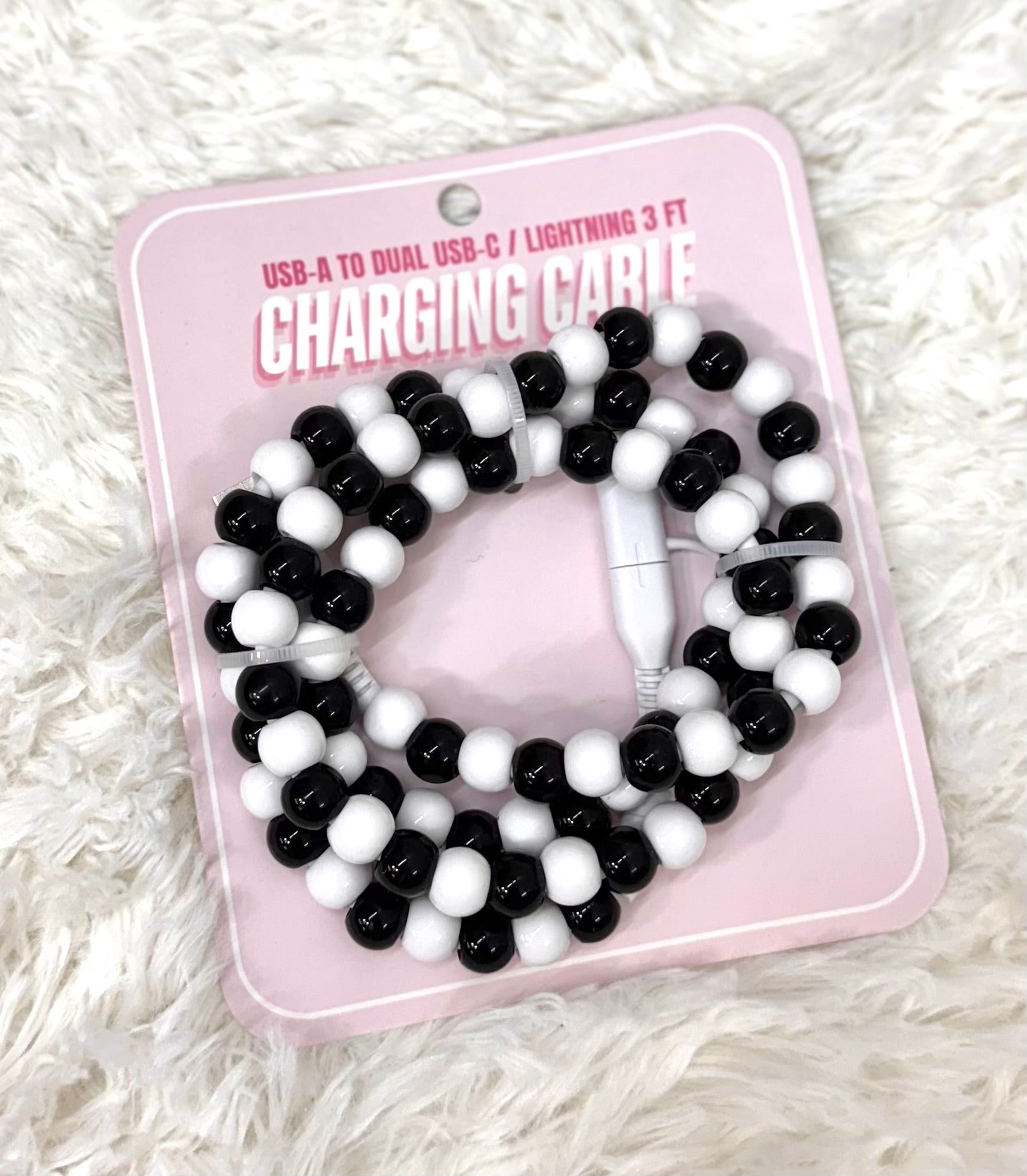 Beaded Fast Charging Cable