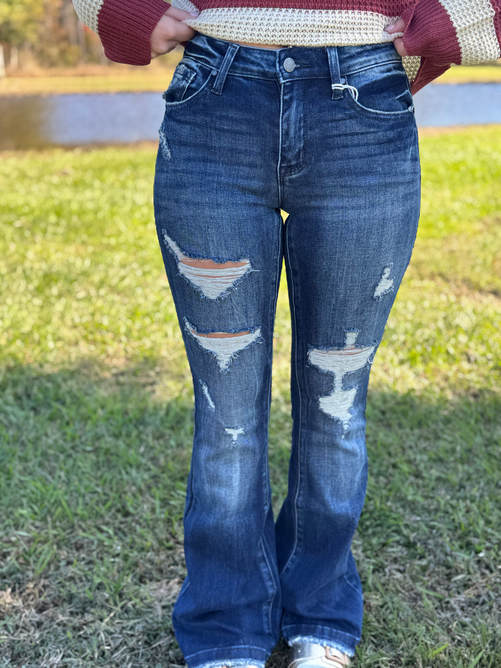 The Perfectly Worn Flares