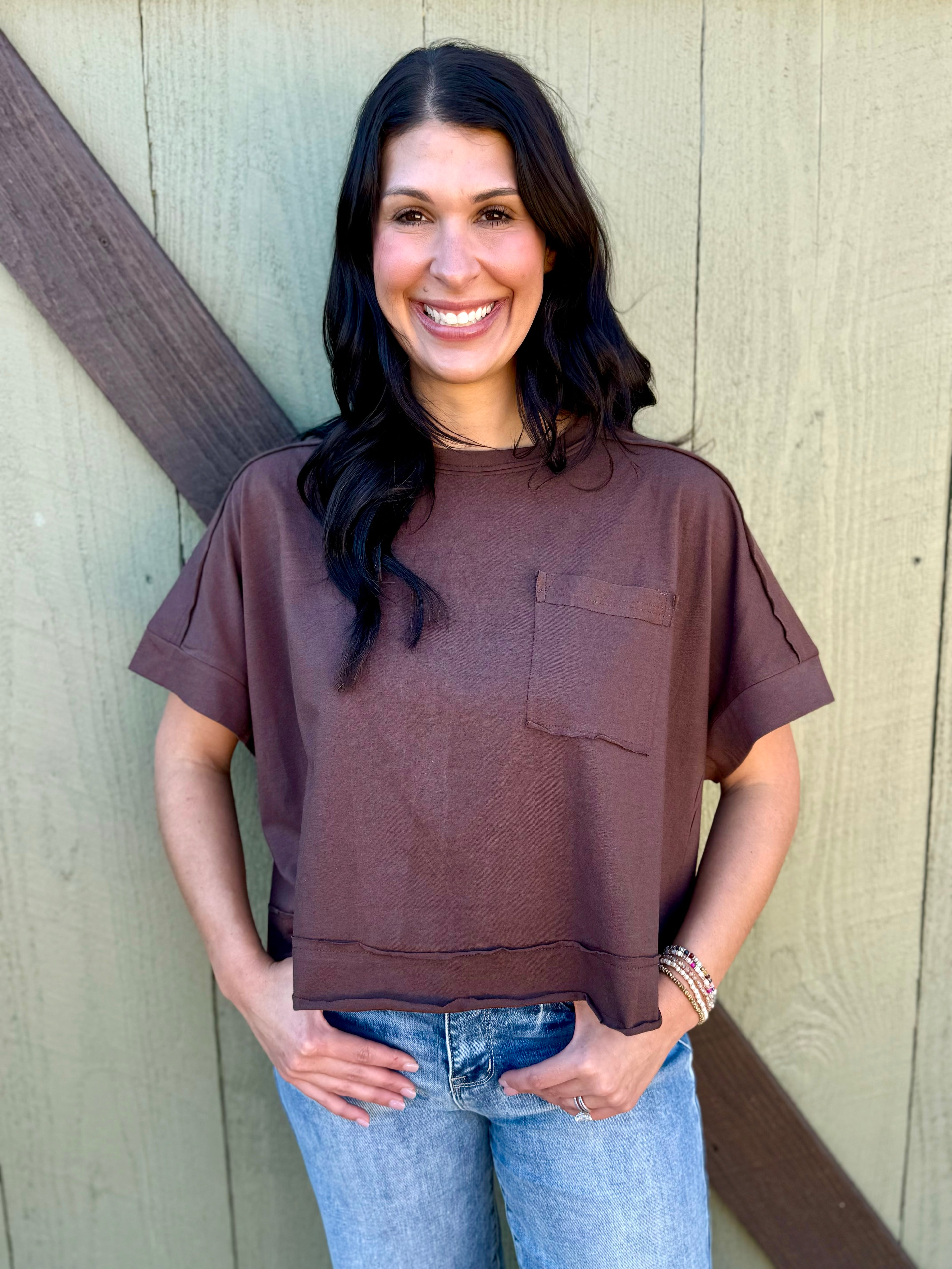 The Crop Box Tee