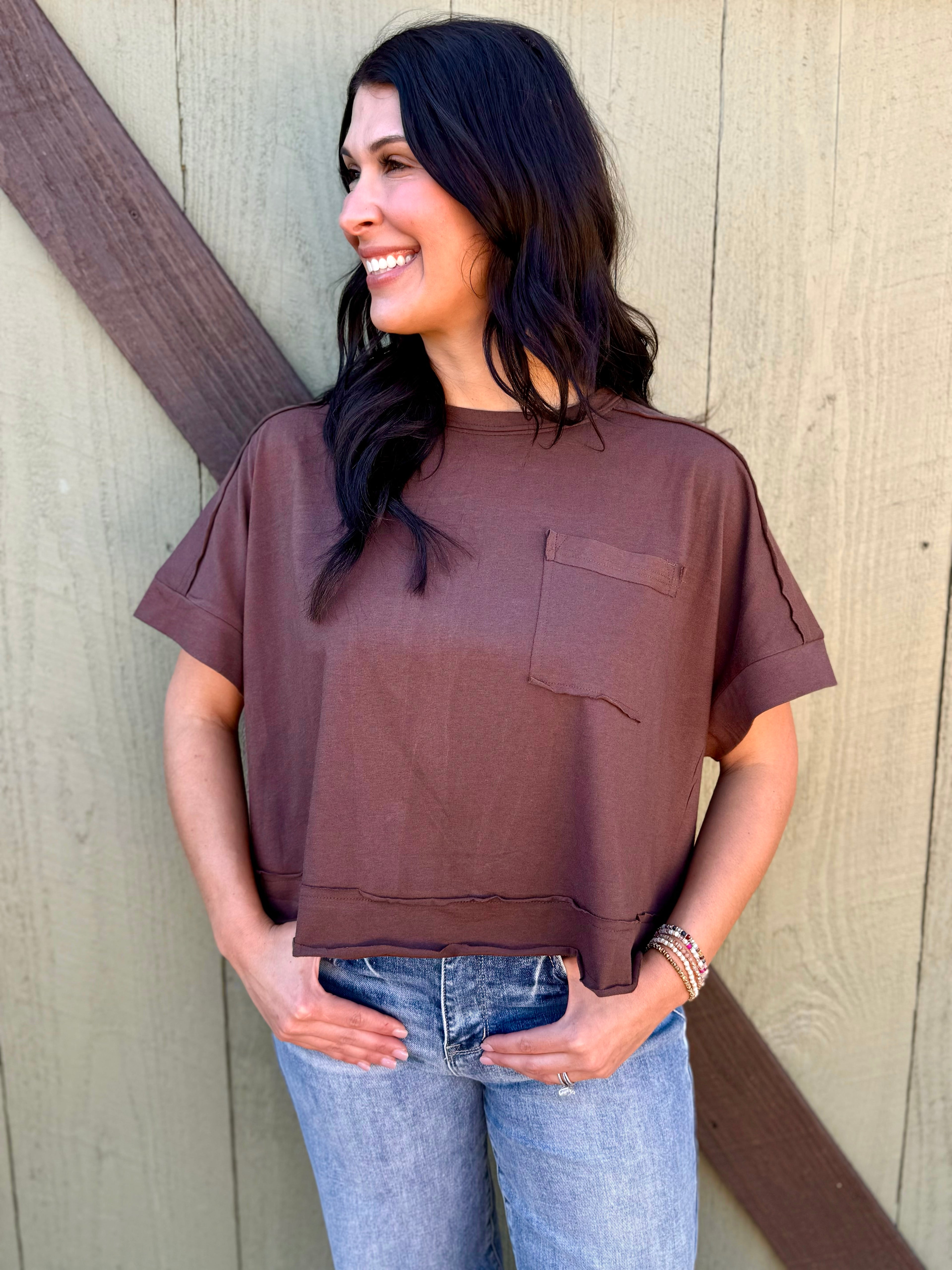 The Crop Box Tee