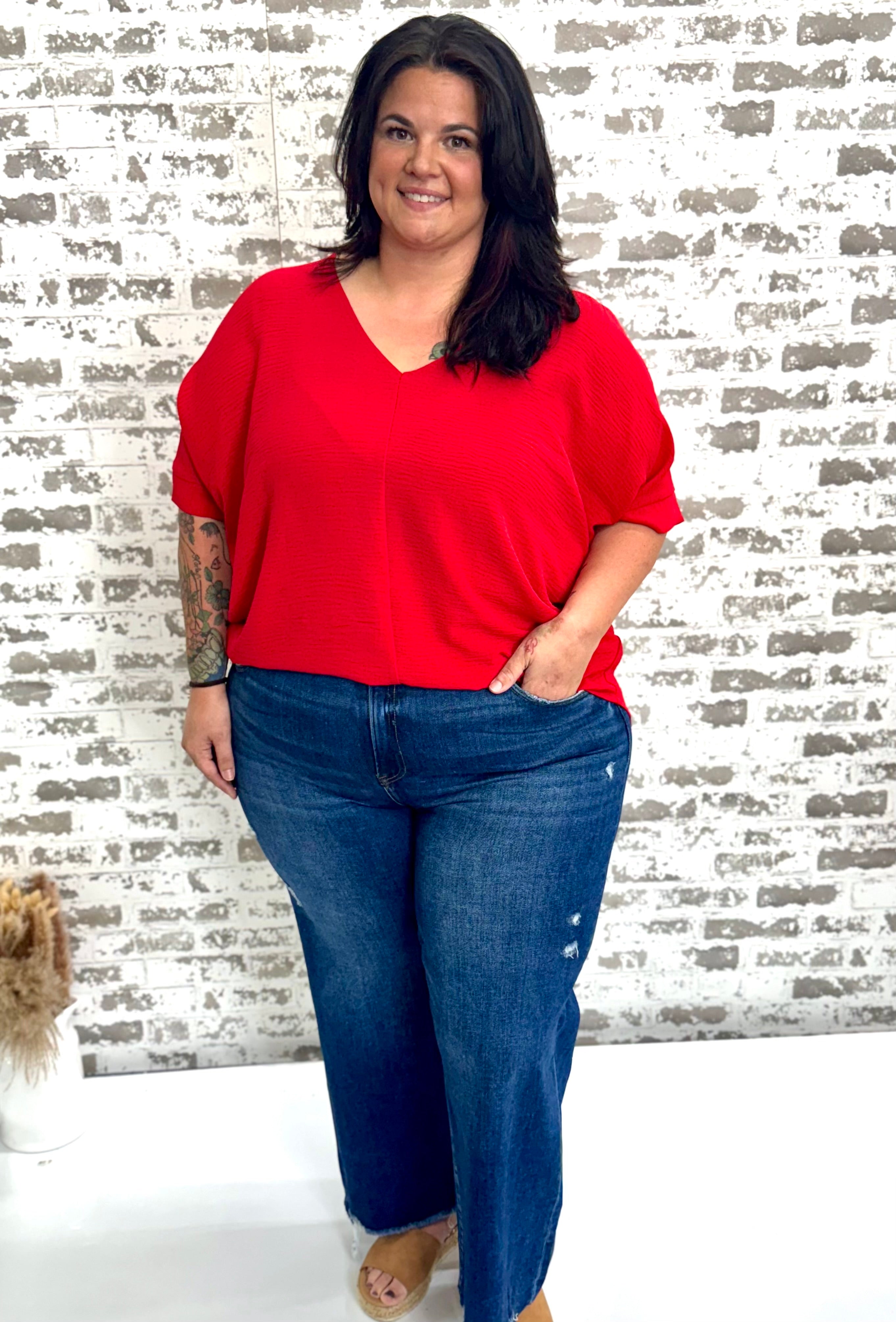 Flirty and Free Top (Plus)