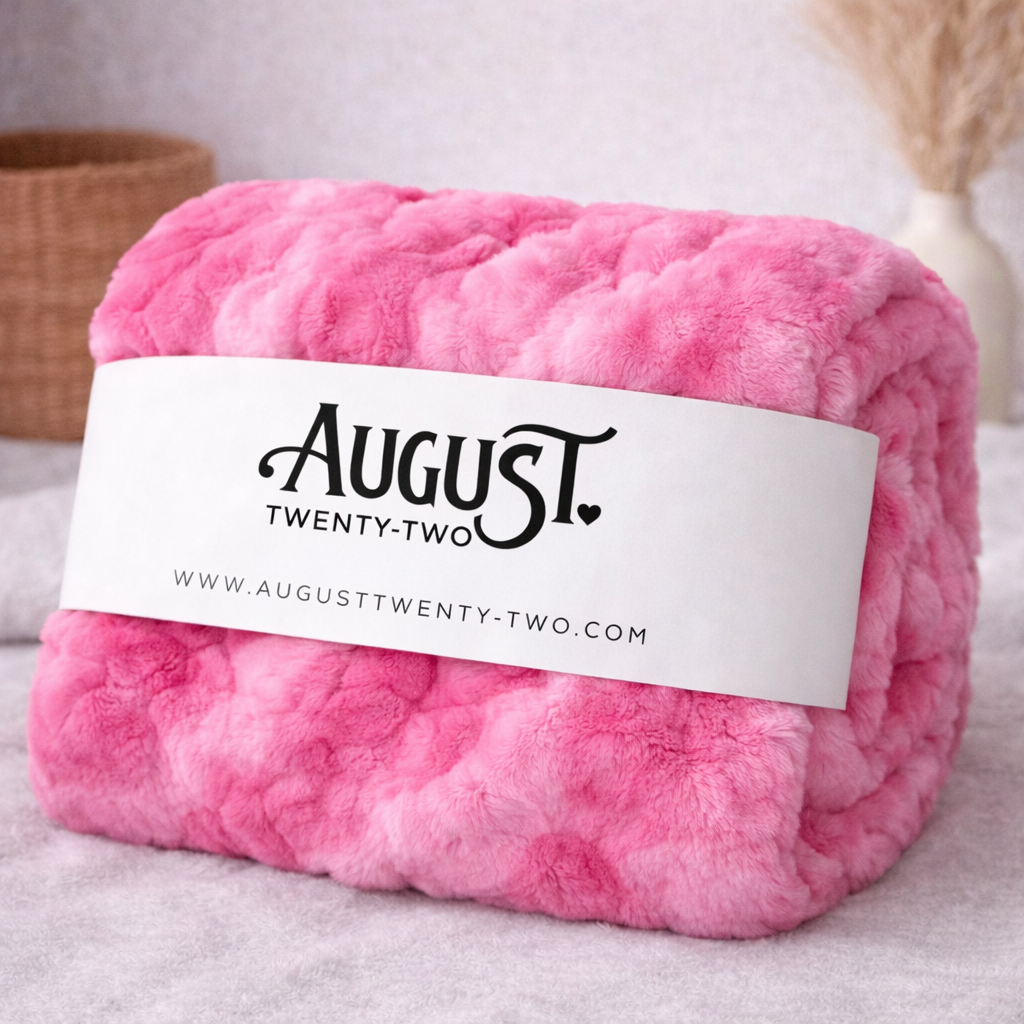 August Twenty-Two Luxe Cozy Blanket