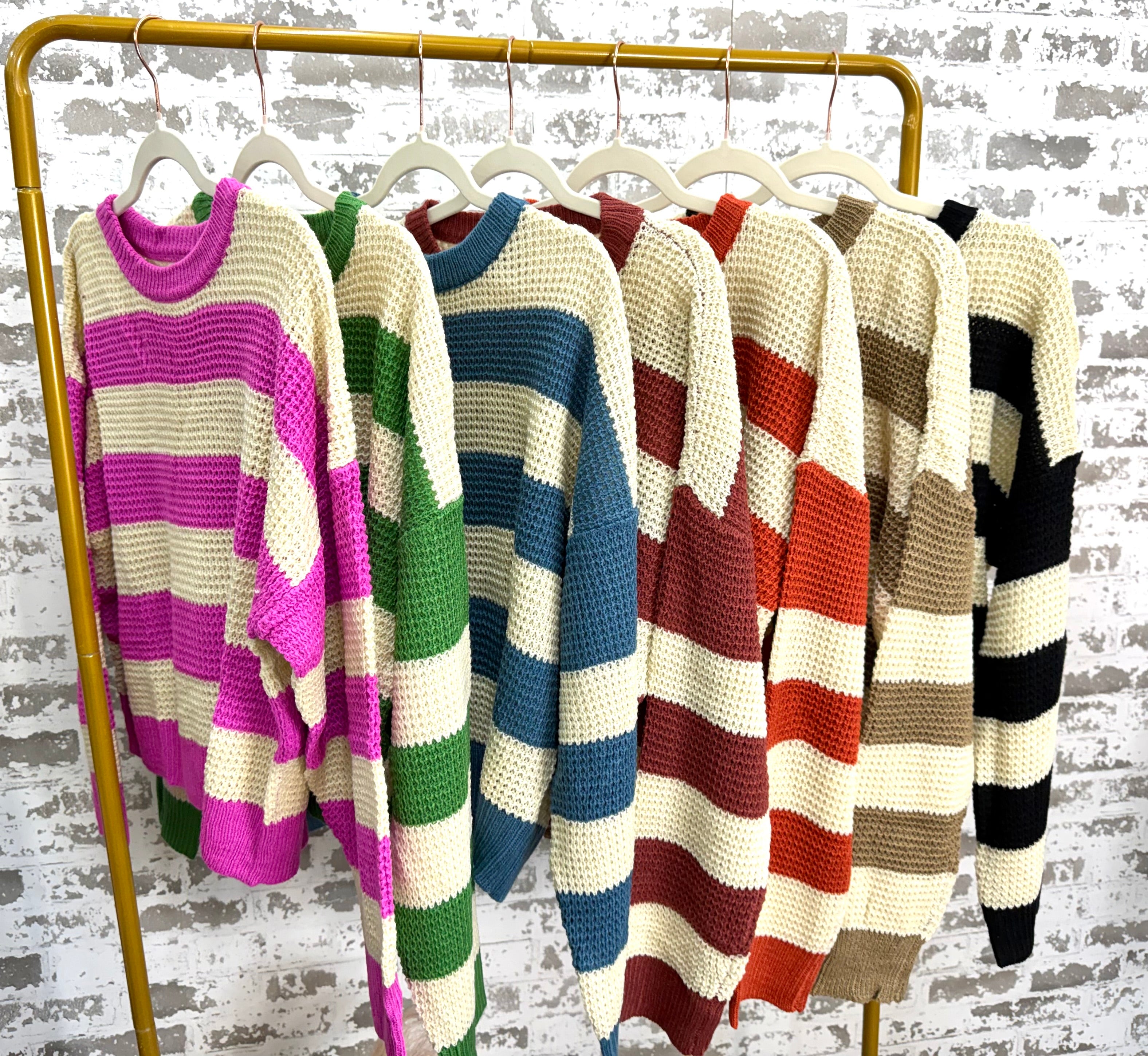 The Cozy Stripe Knit