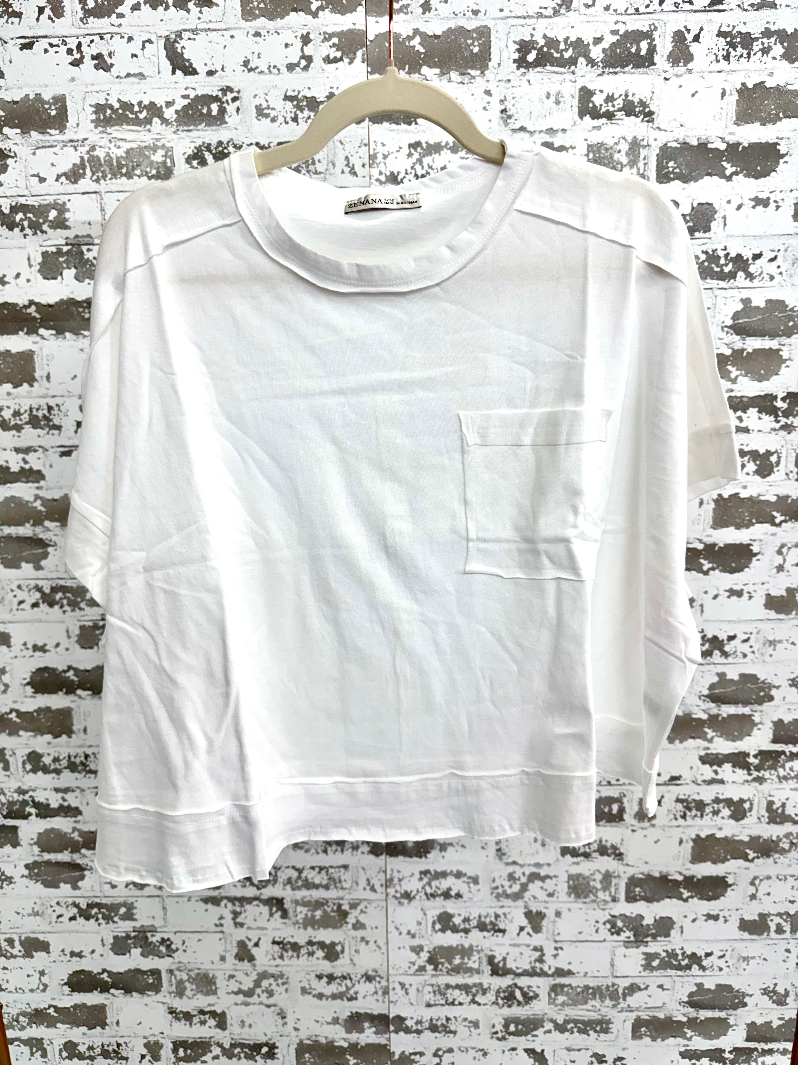 The Crop Box Tee