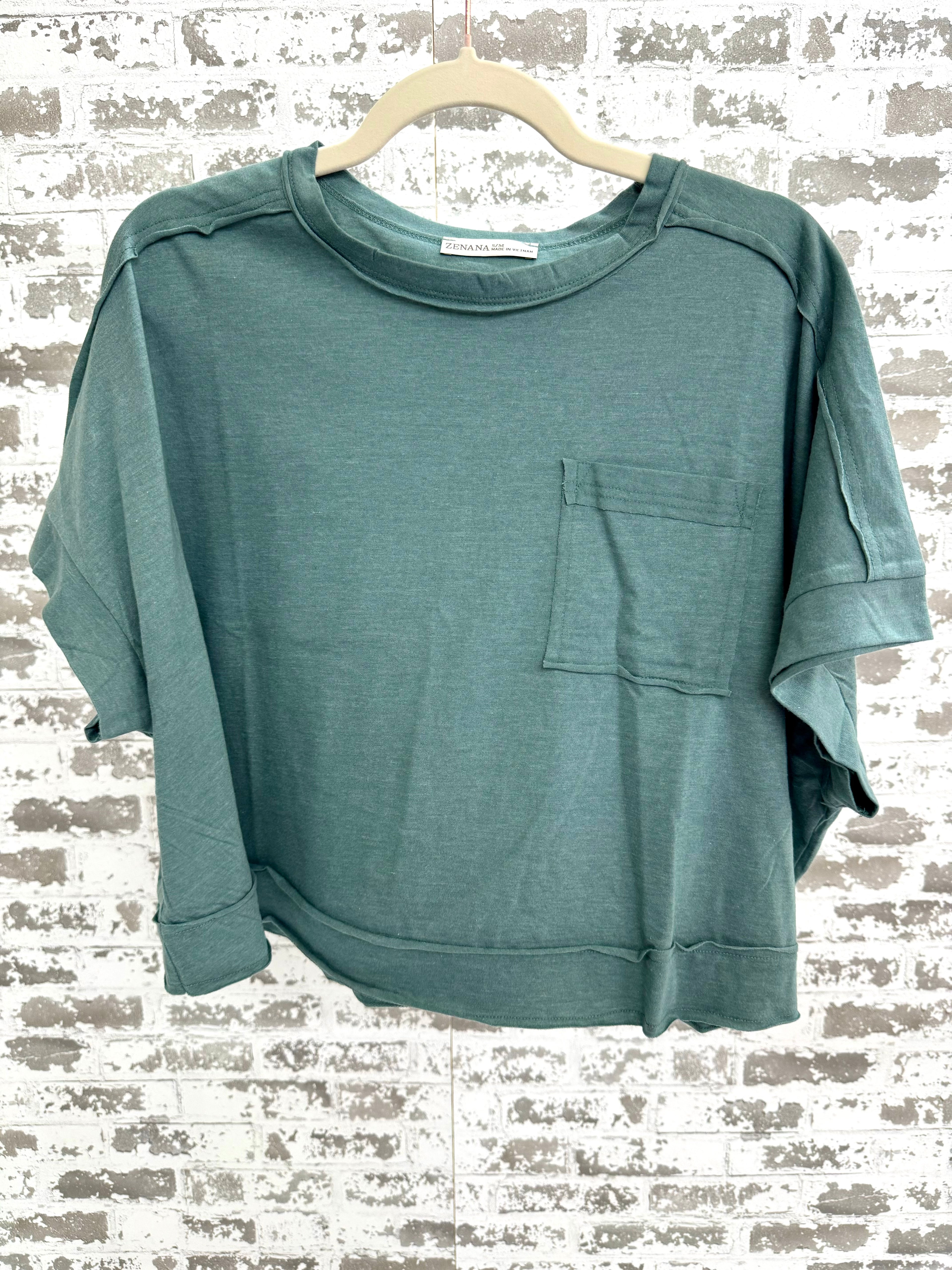 The Crop Box Tee
