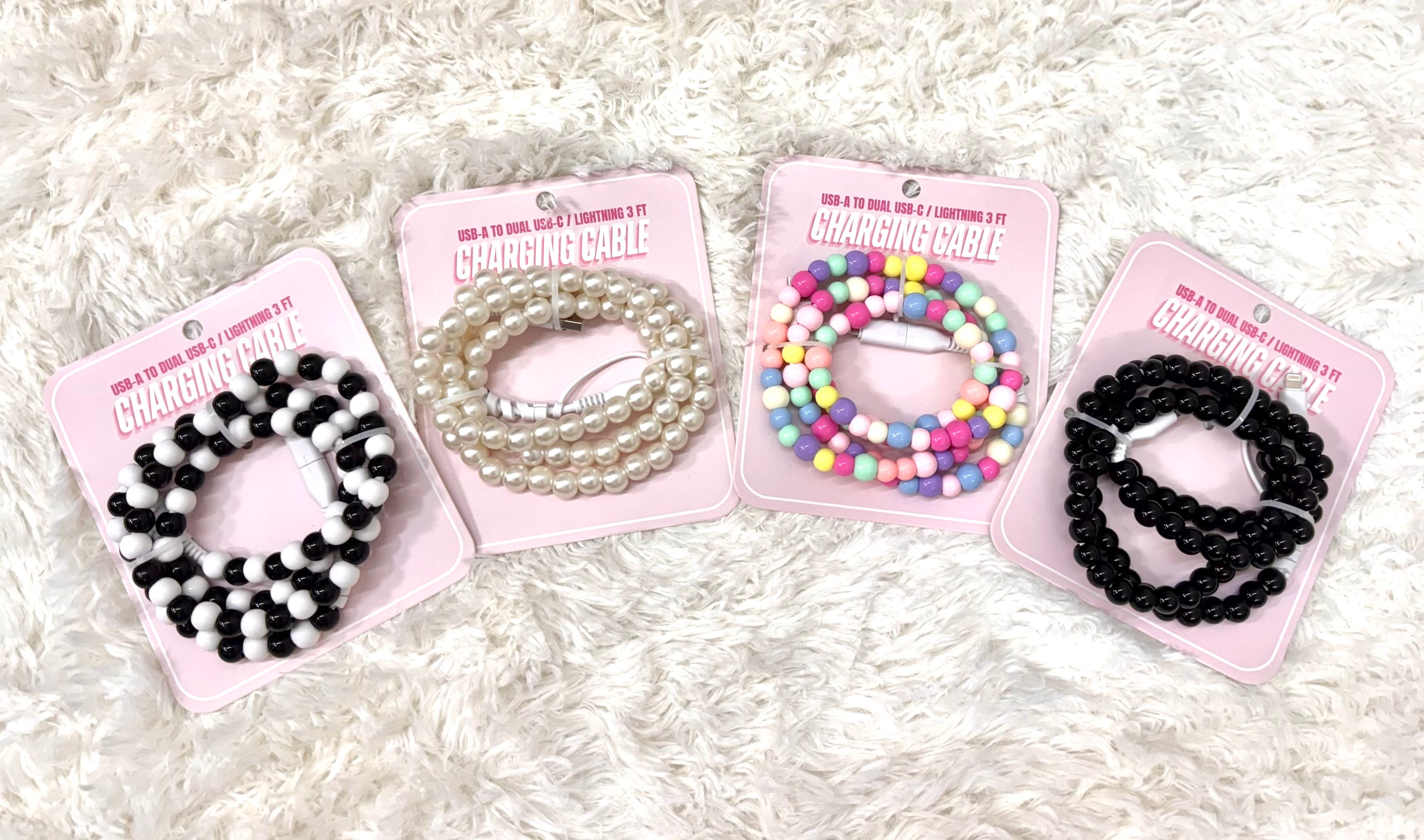 Beaded Fast Charging Cable