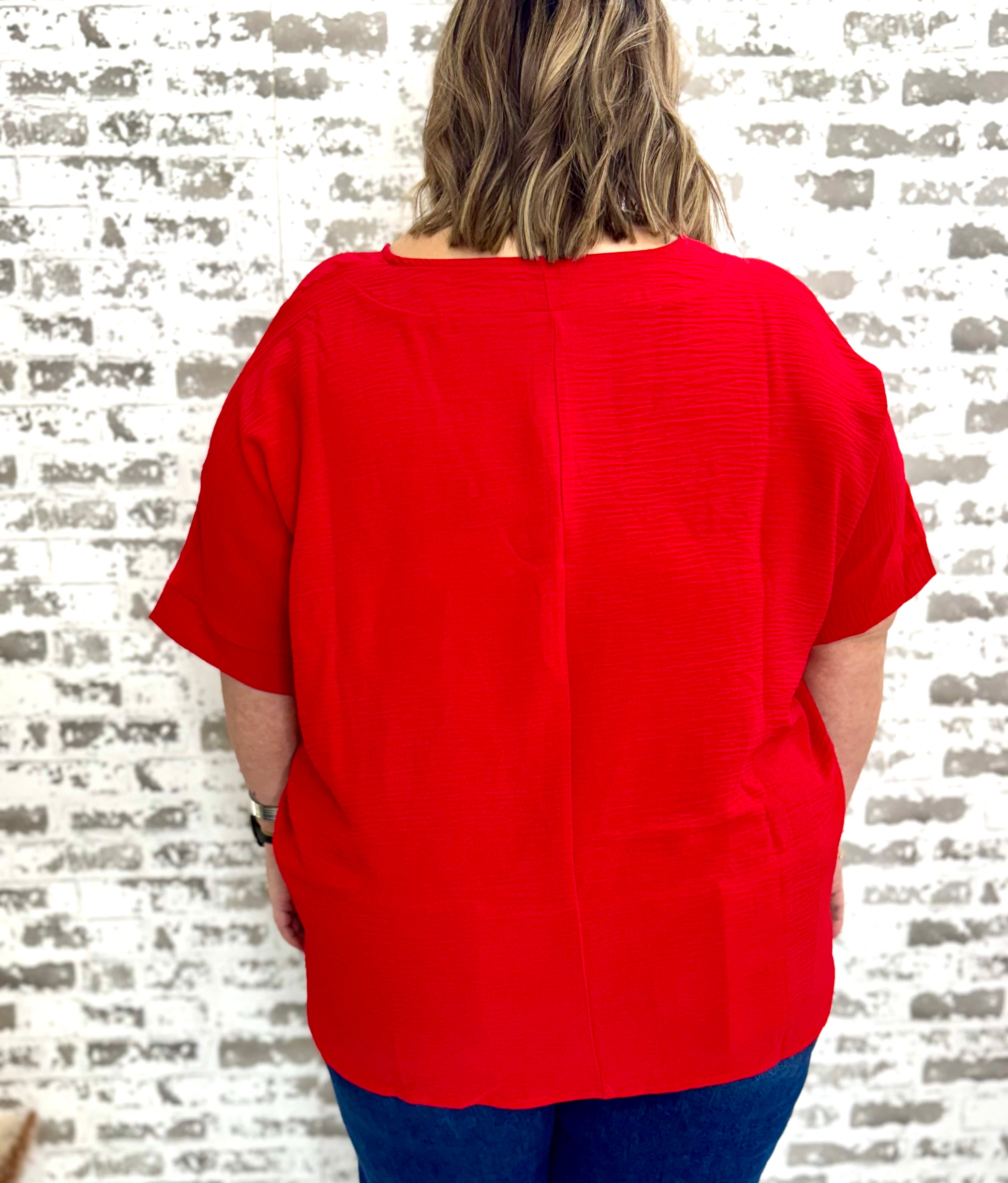 Flirty and Free Top (Plus)