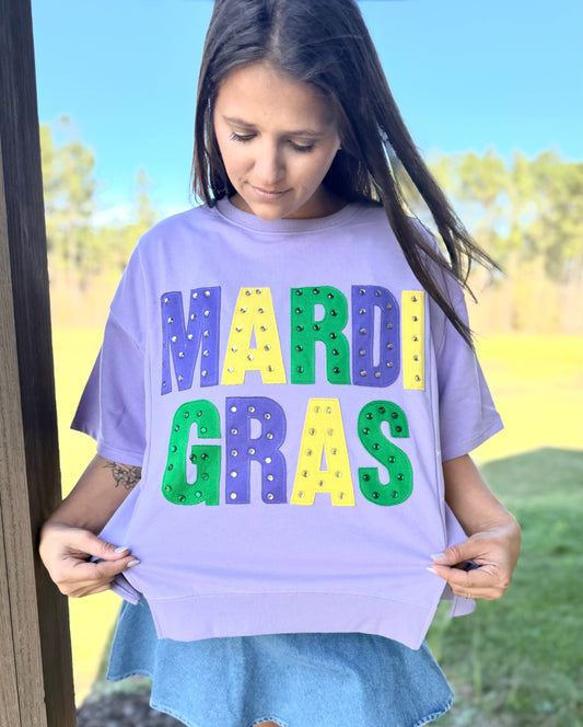 Fat Tuesday Studded Tee