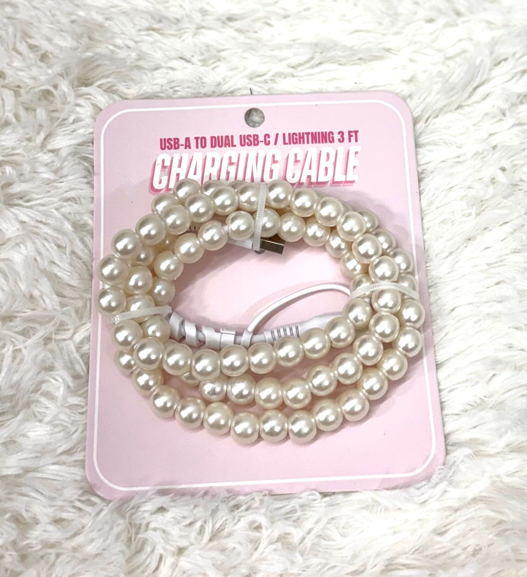 Beaded Fast Charging Cable