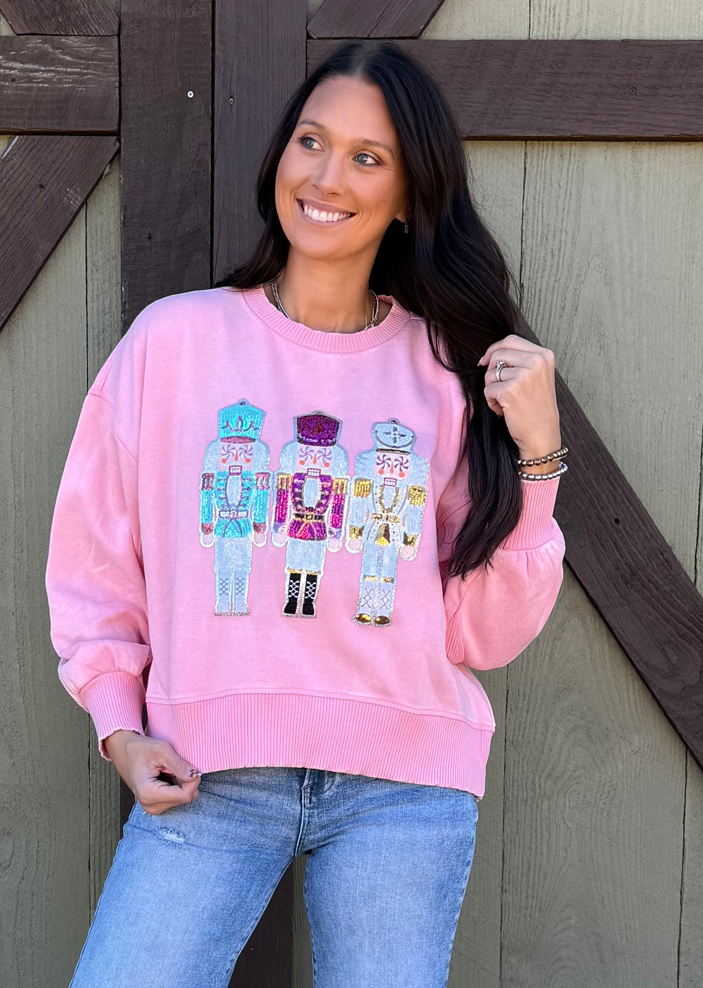 Jolly Nutcracker Pullover