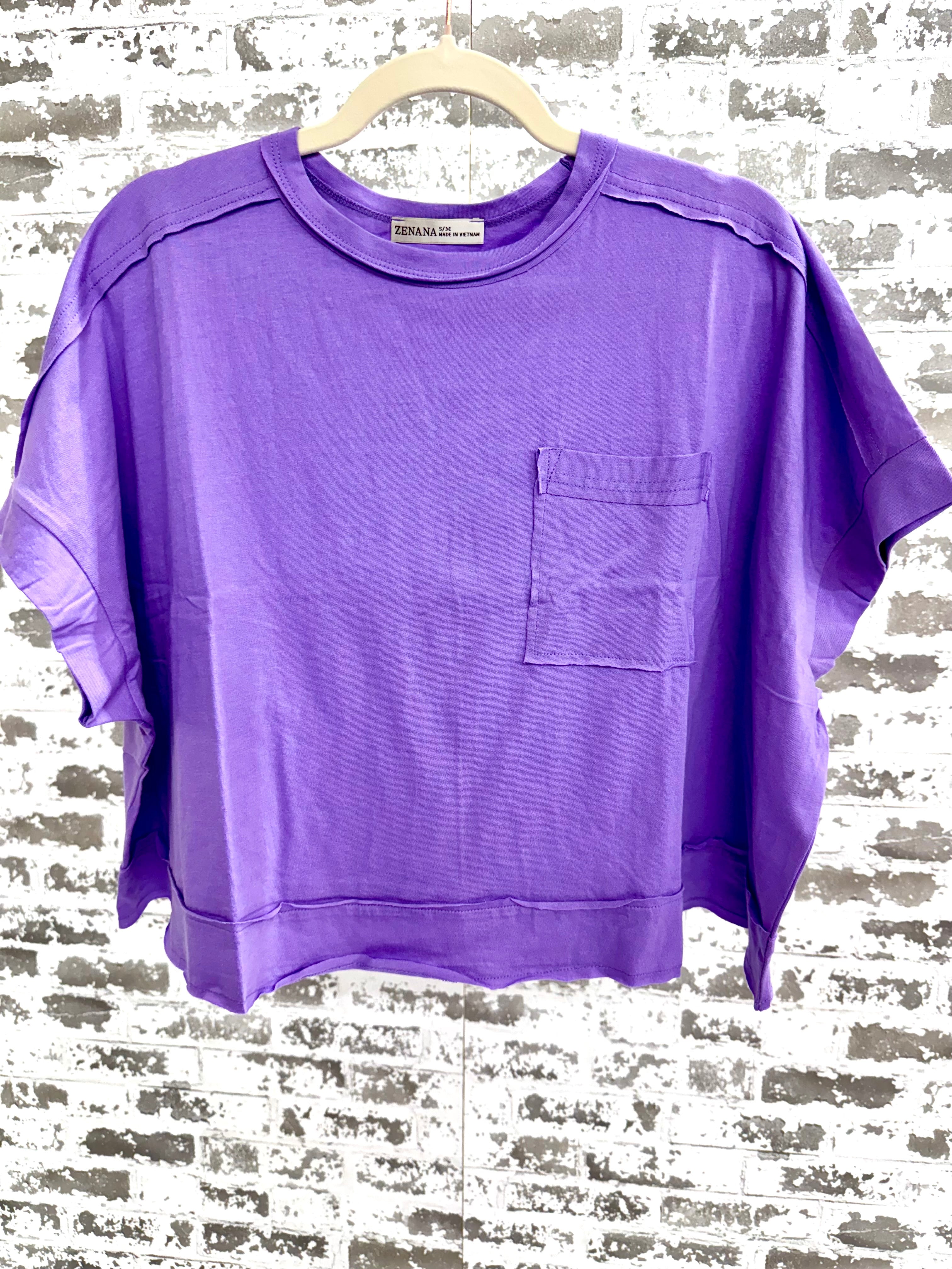 The Crop Box Tee