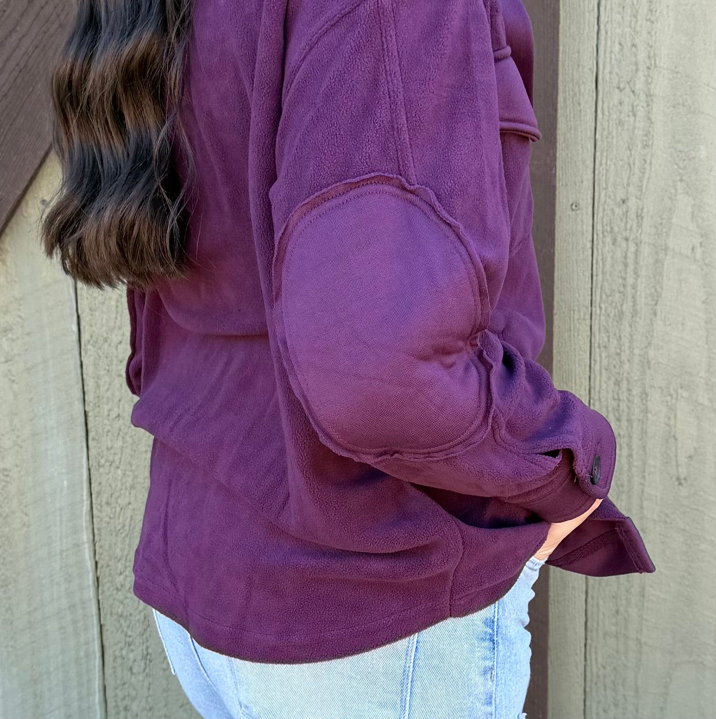 Button Me Down Shacket