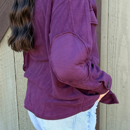 Button Me Down Shacket