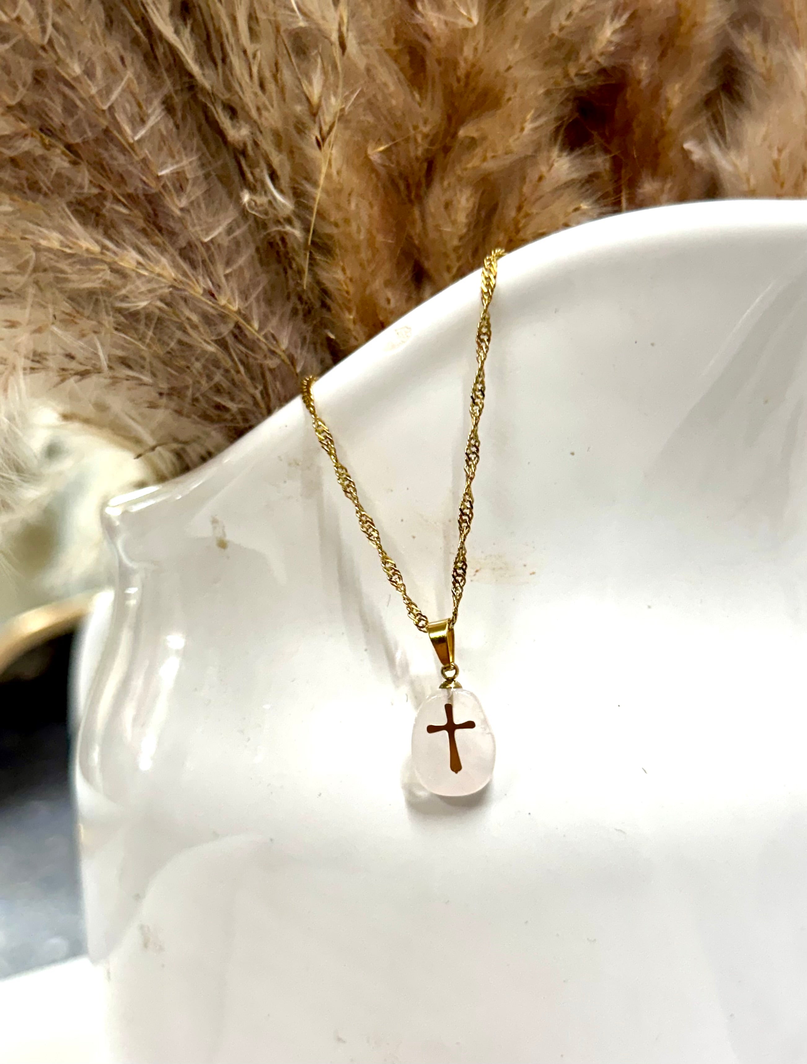 Cross My Heart Necklace
