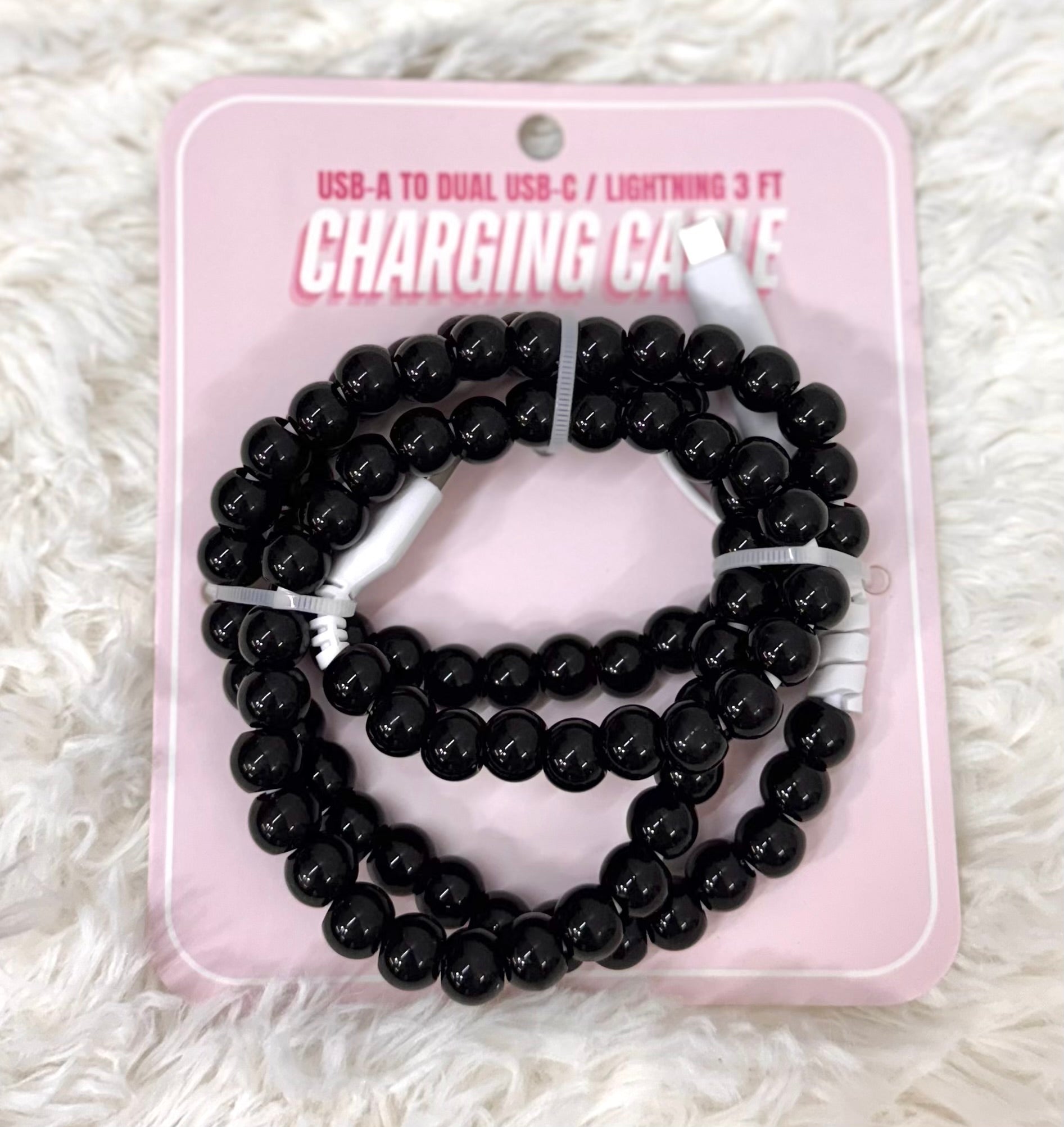 Beaded Fast Charging Cable