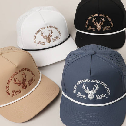 Buck Around And Find Out Trucker Hat