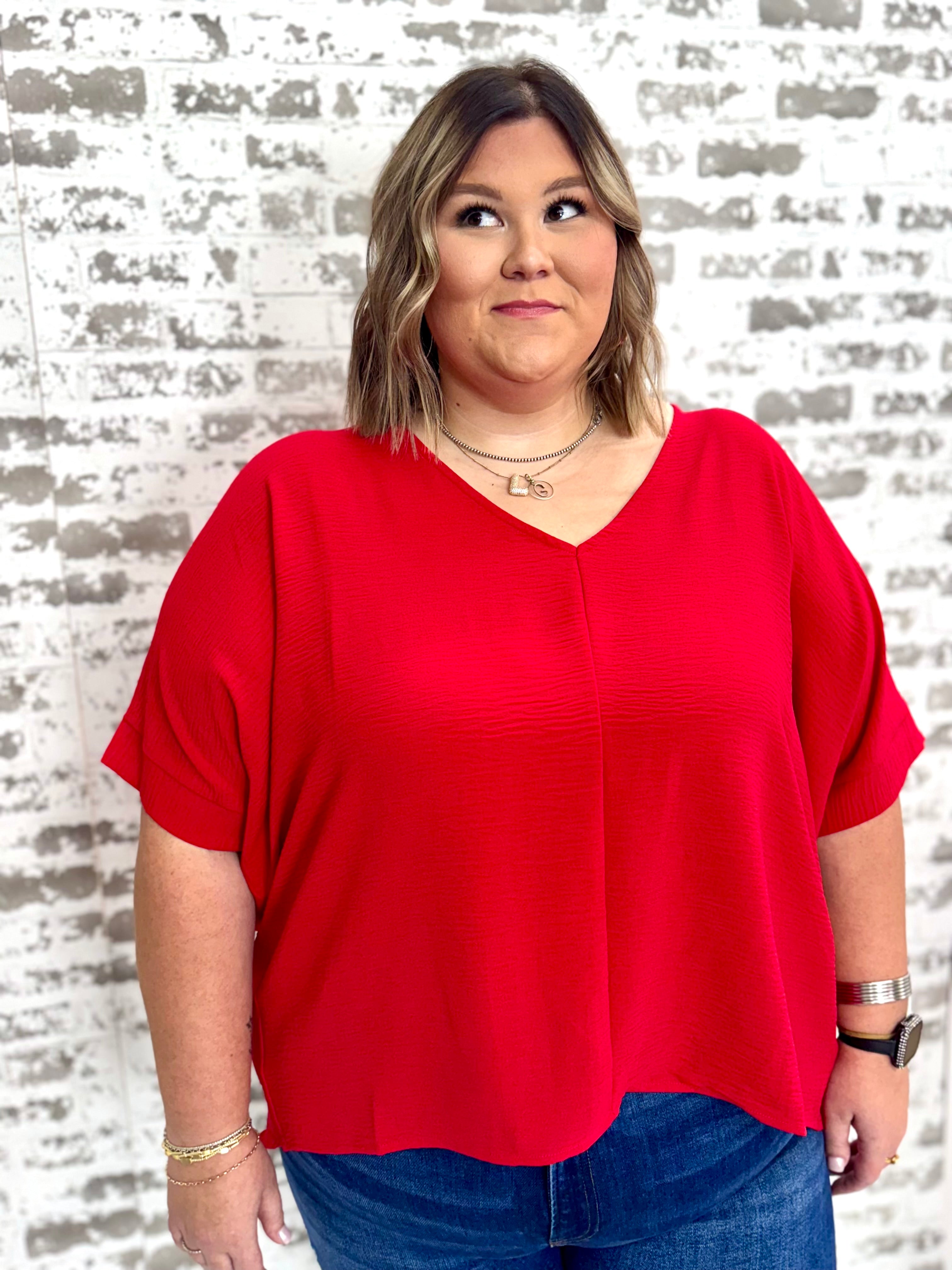 Flirty and Free Top (Plus)
