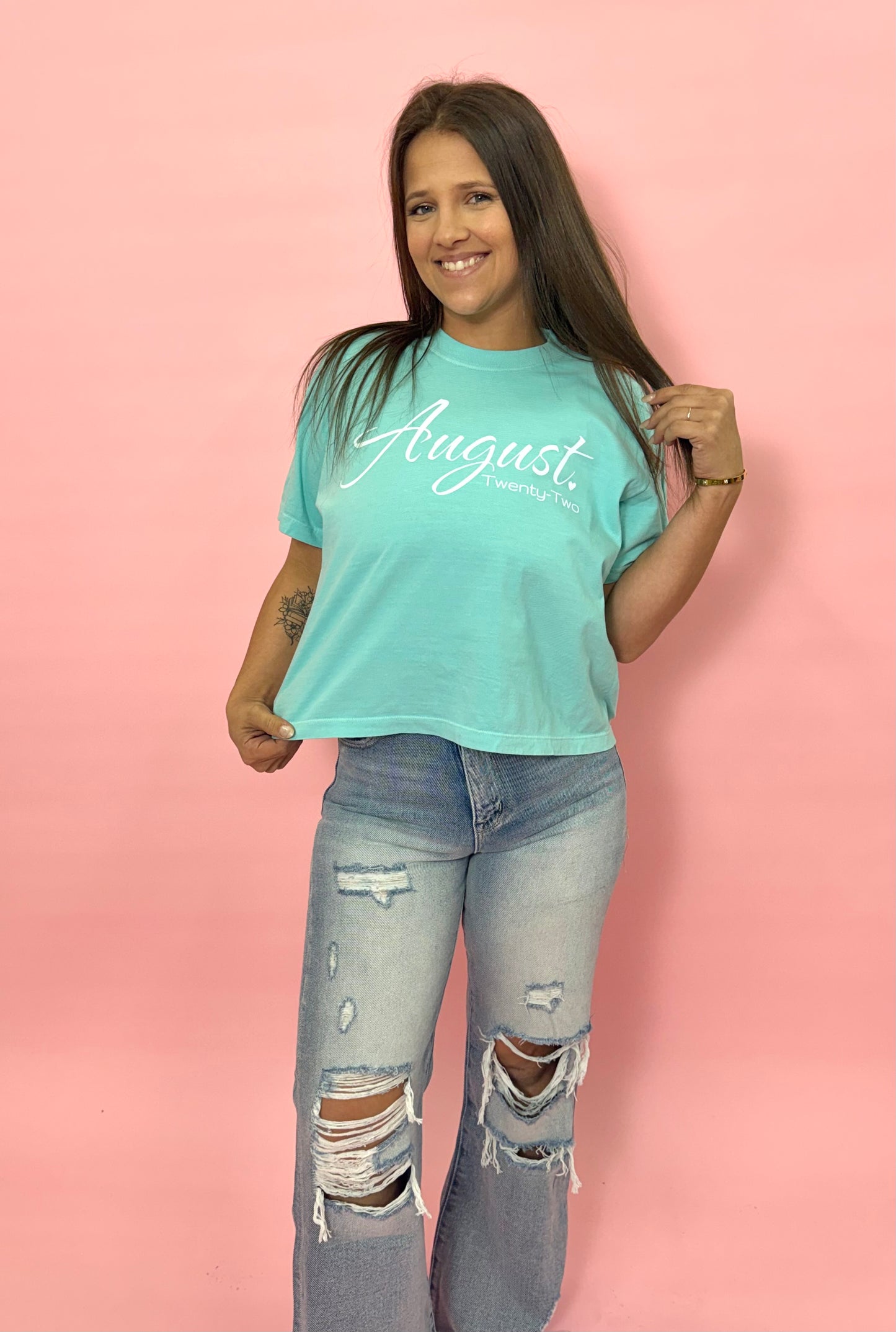 Merch Graphic Cropped Tee