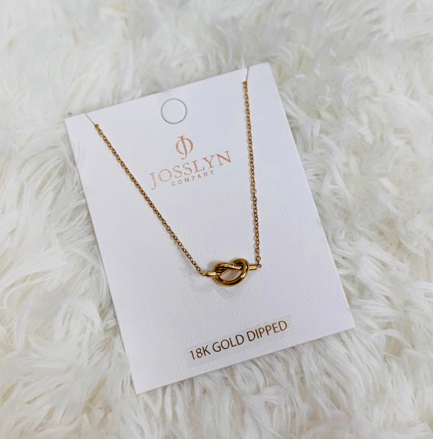 Tie The Knot Necklace