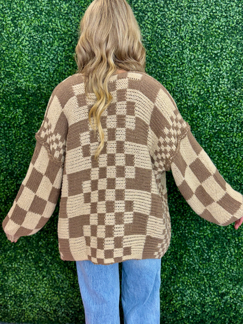 Cozy Checkmate Cardigan