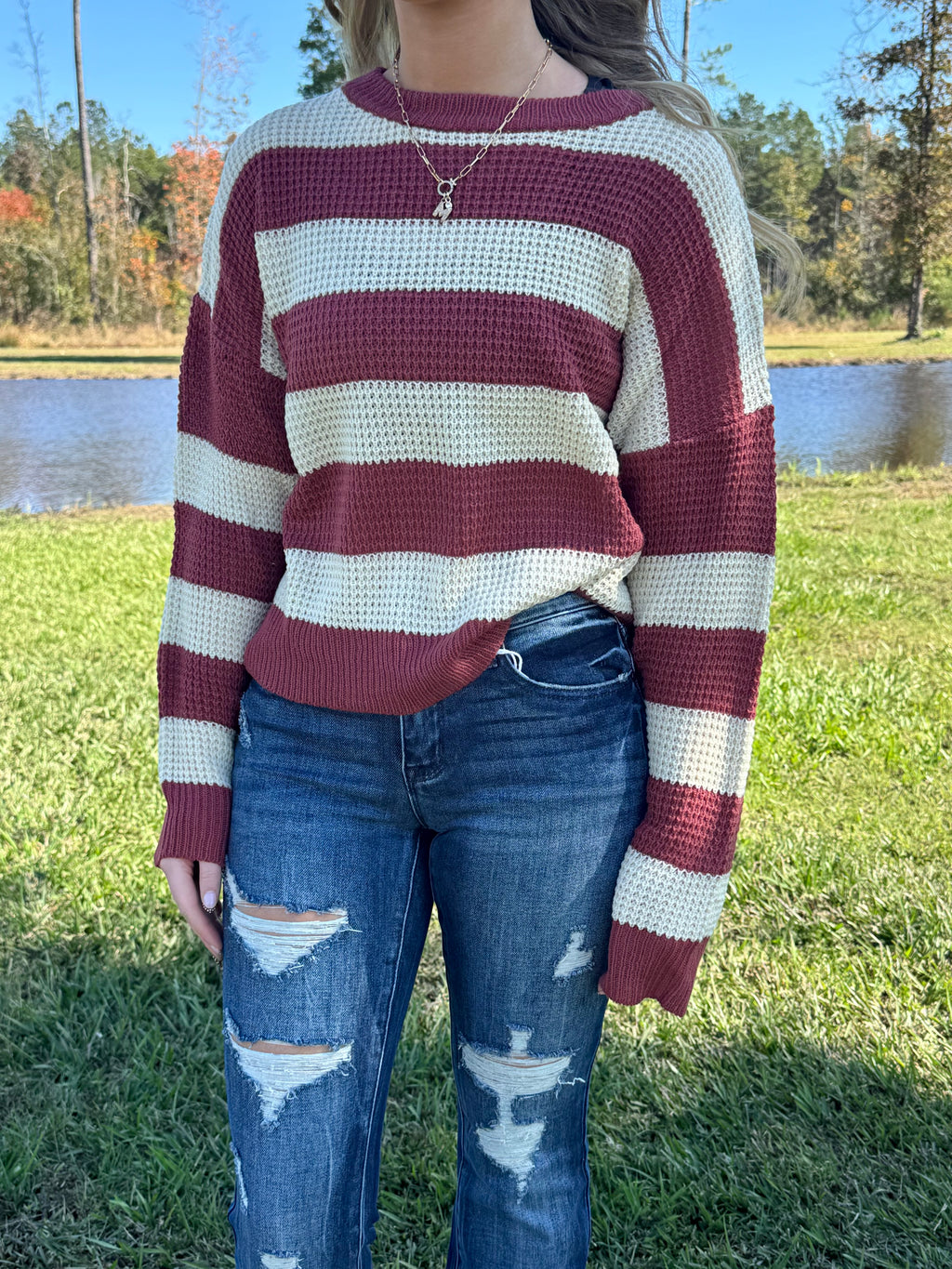 The Cozy Stripe Knit