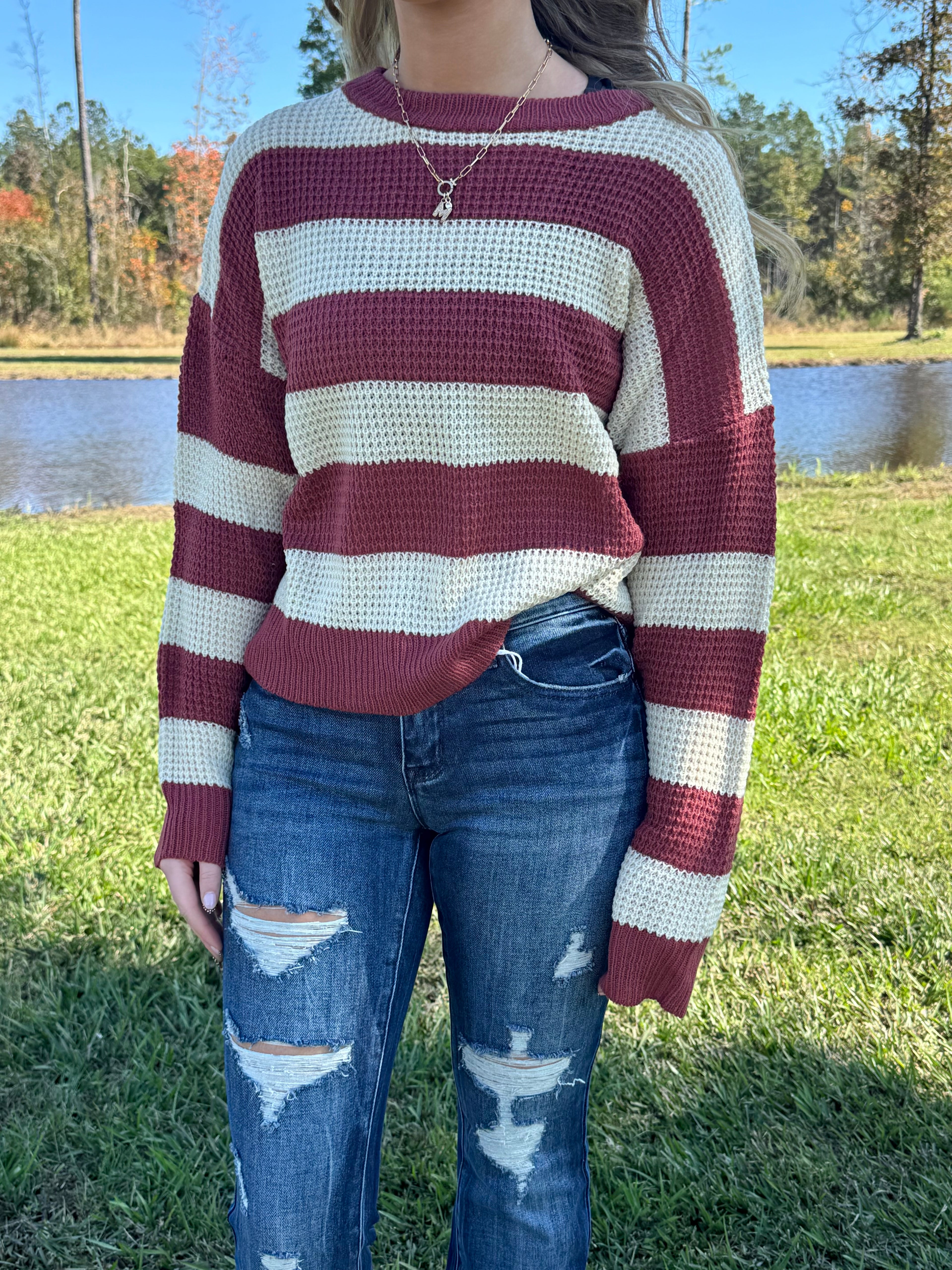 The Cozy Stripe Knit