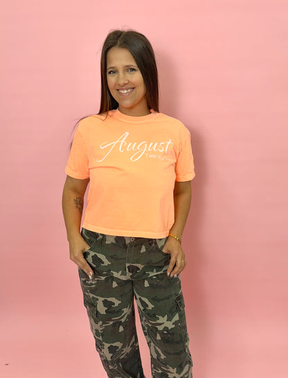 Merch Graphic Cropped Tee