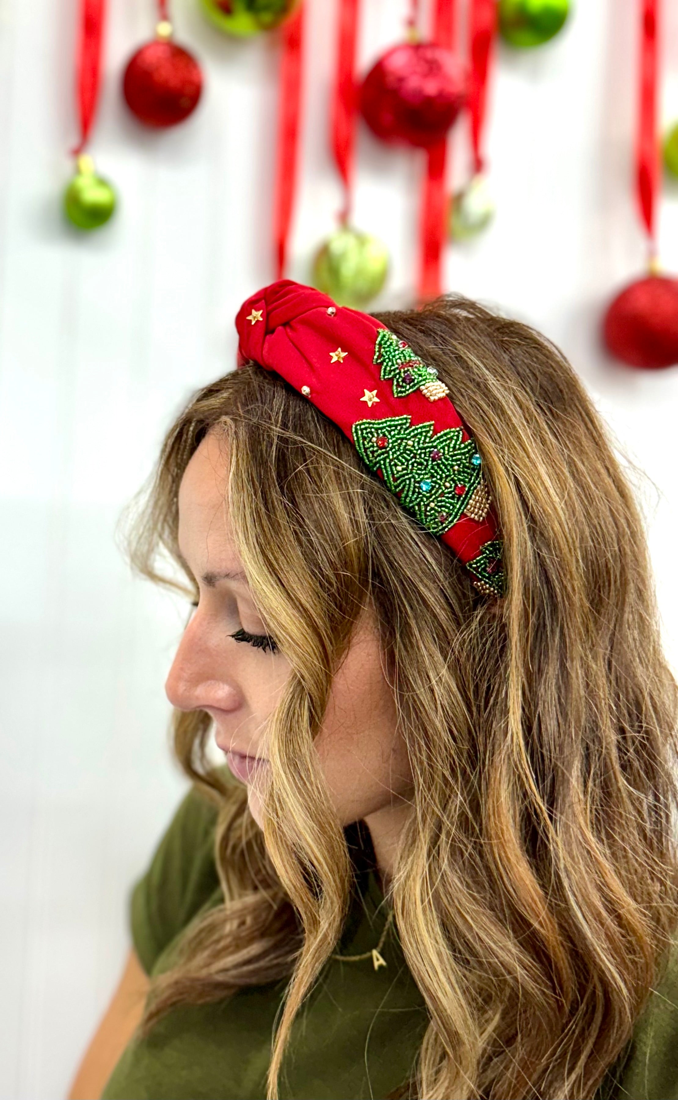 Christmas Tree Holiday Headband