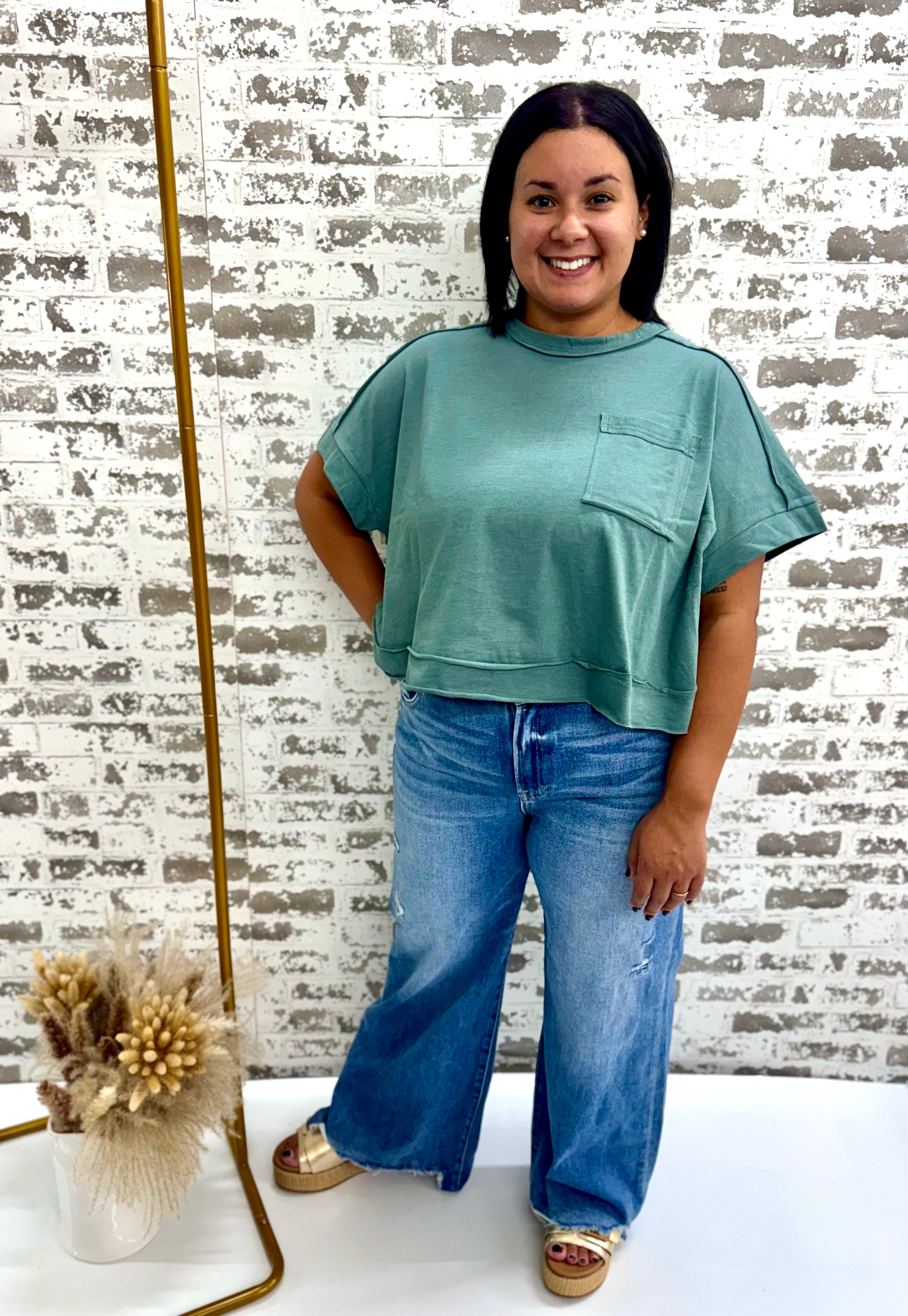 The Crop Box Tee