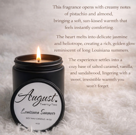 August Twenty-Two Candles