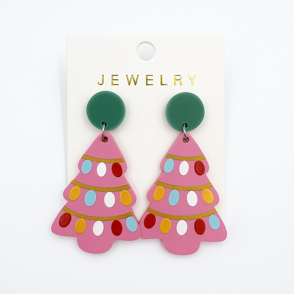 Pastel Holiday Cheer Earrings
