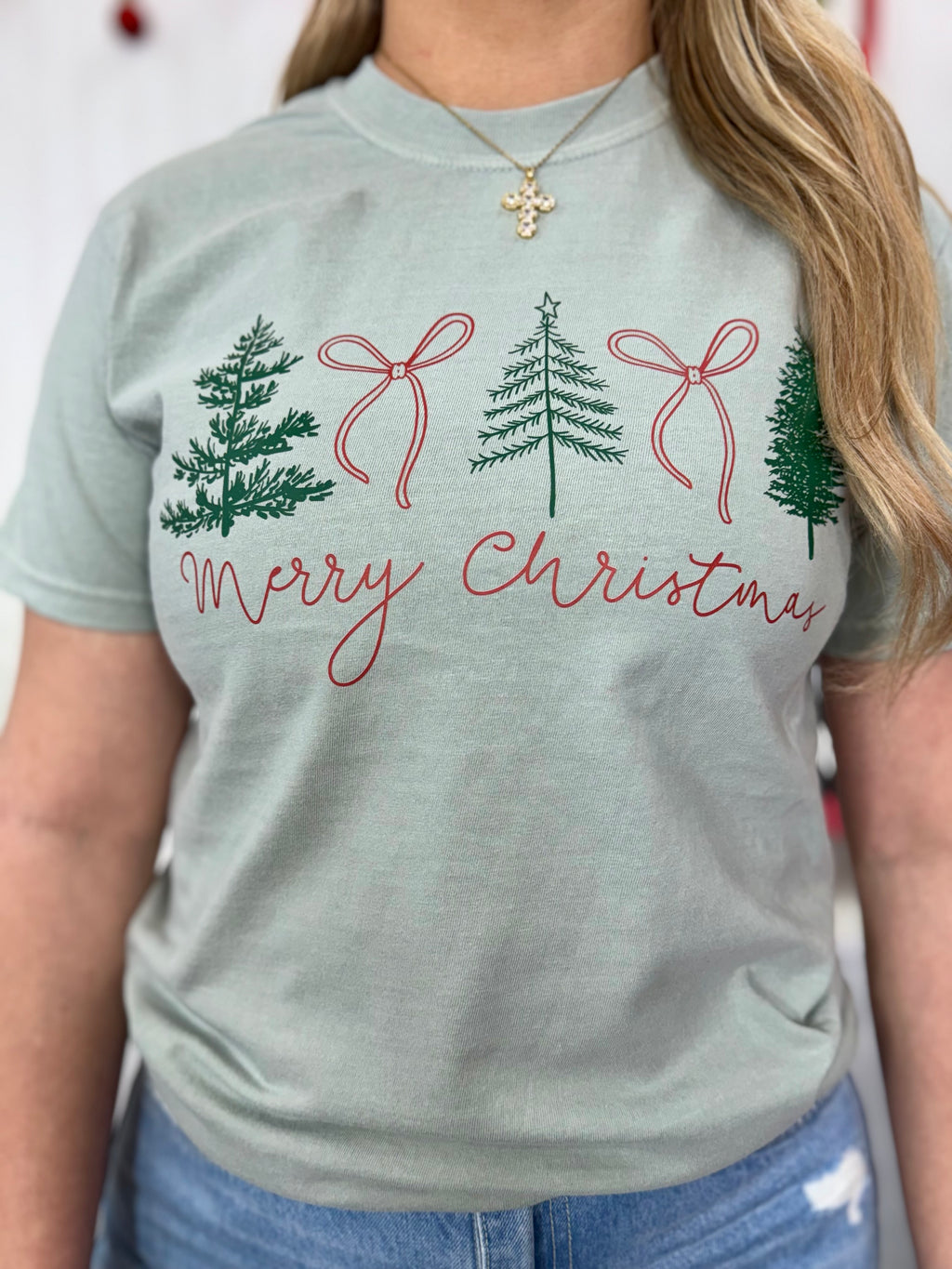 Wrapped in Ribbon Tee