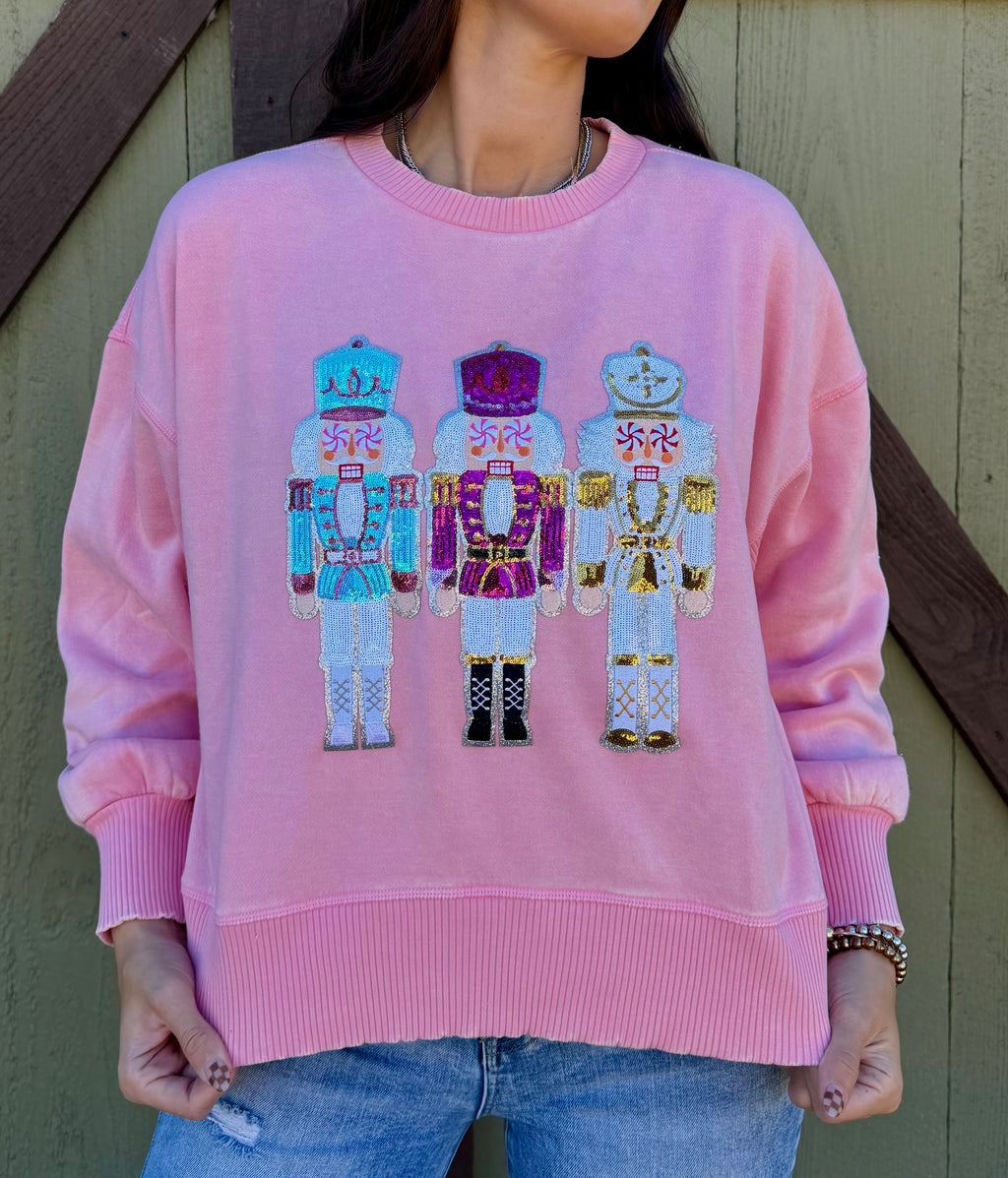 Jolly Nutcracker Pullover