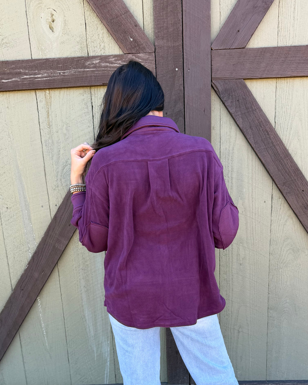 Button Me Down Shacket