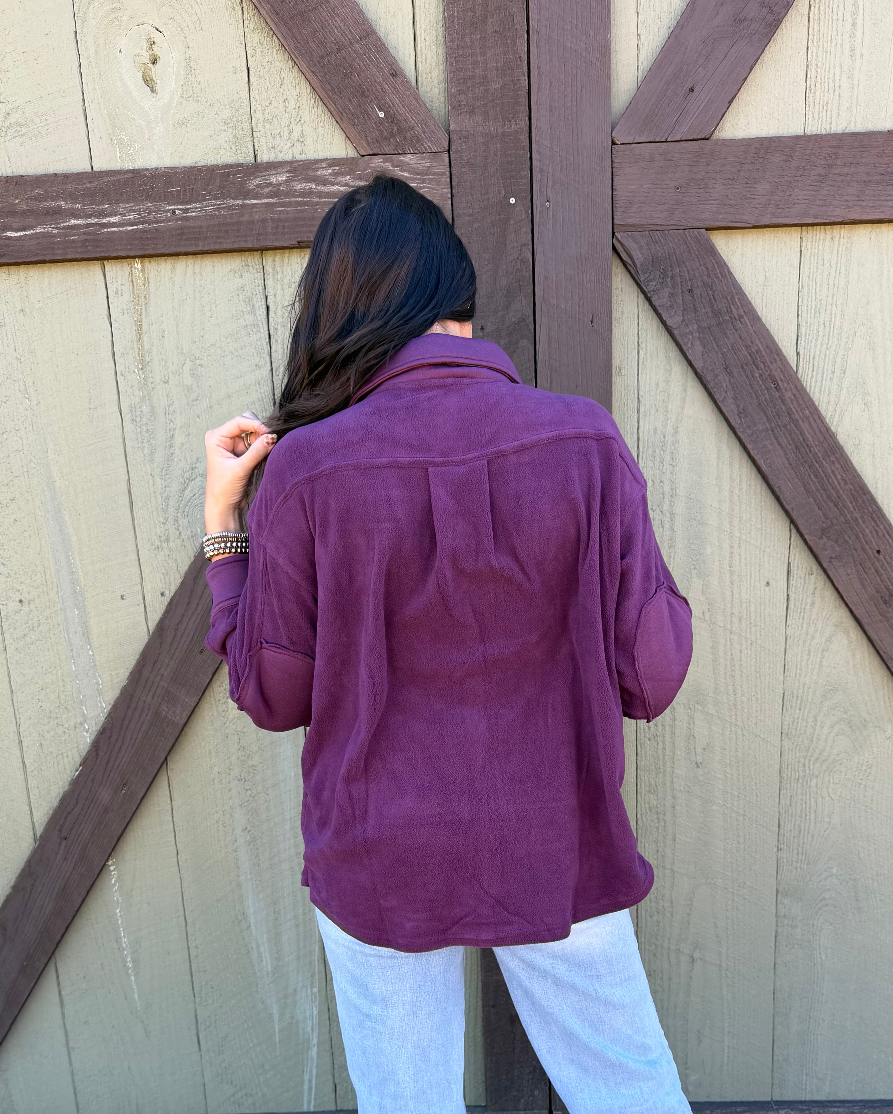 Button Me Down Shacket