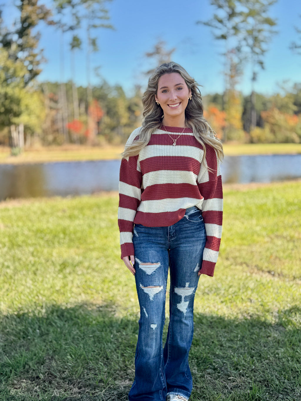 The Cozy Stripe Knit