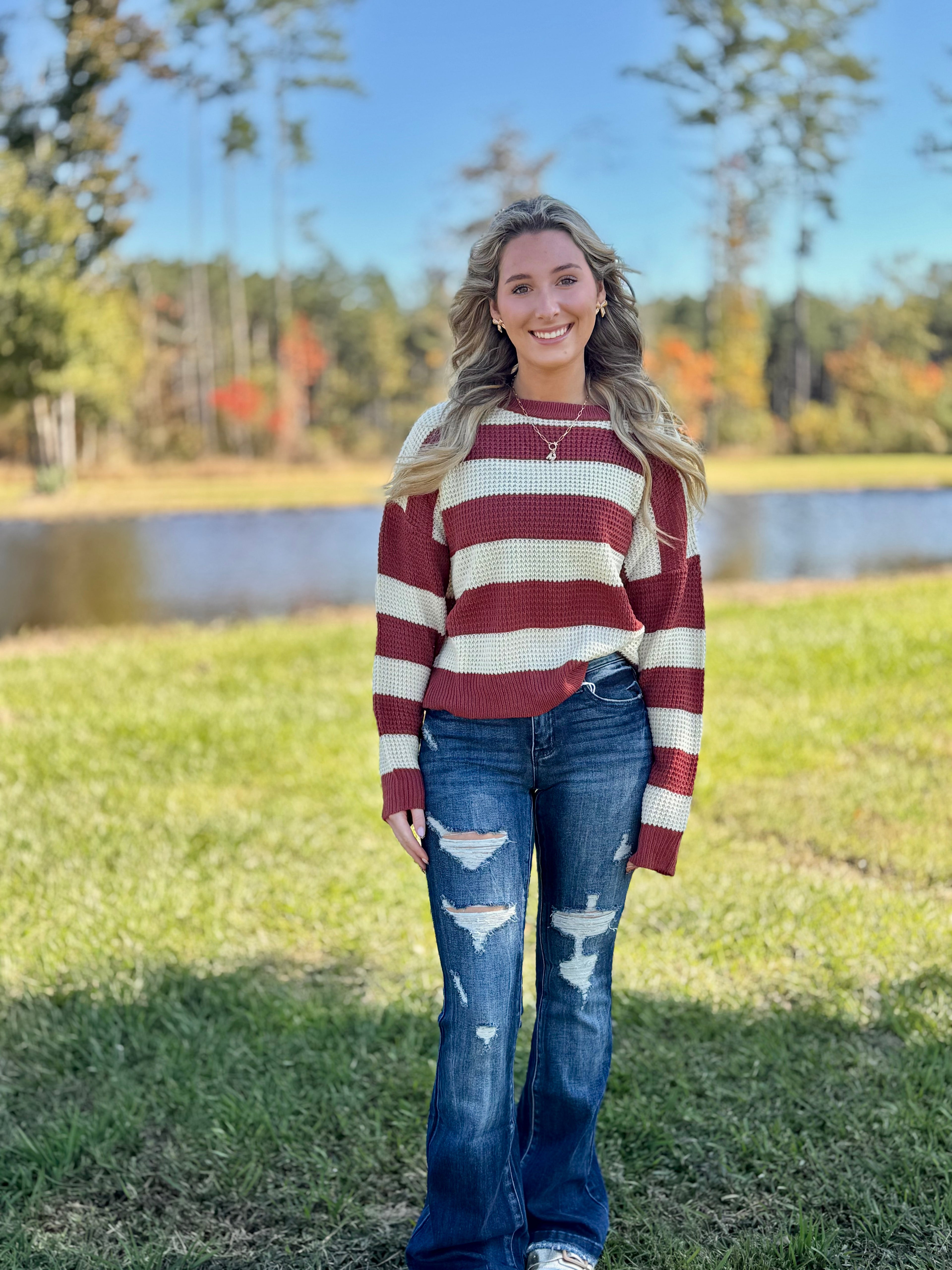 The Cozy Stripe Knit