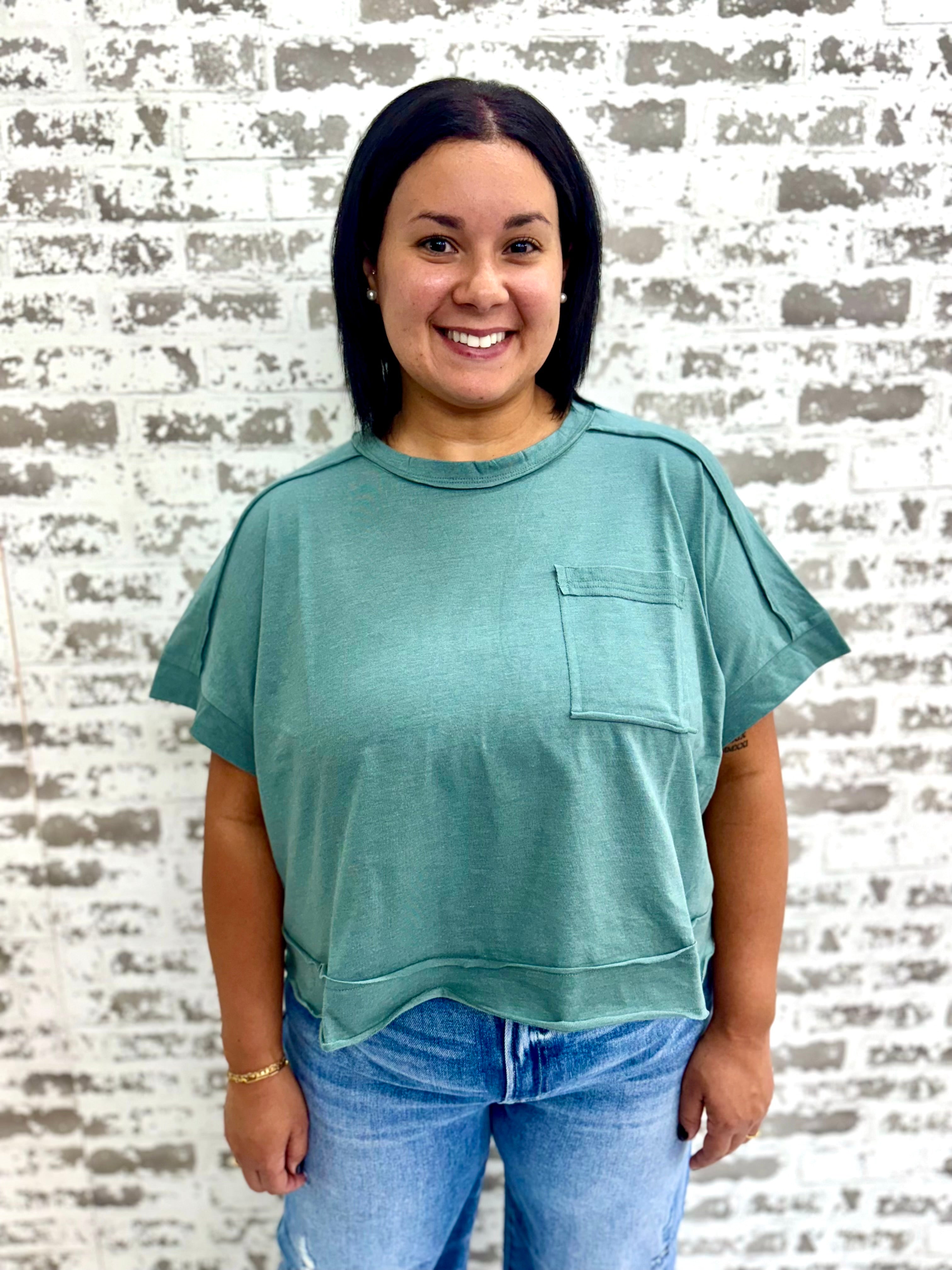 The Crop Box Tee