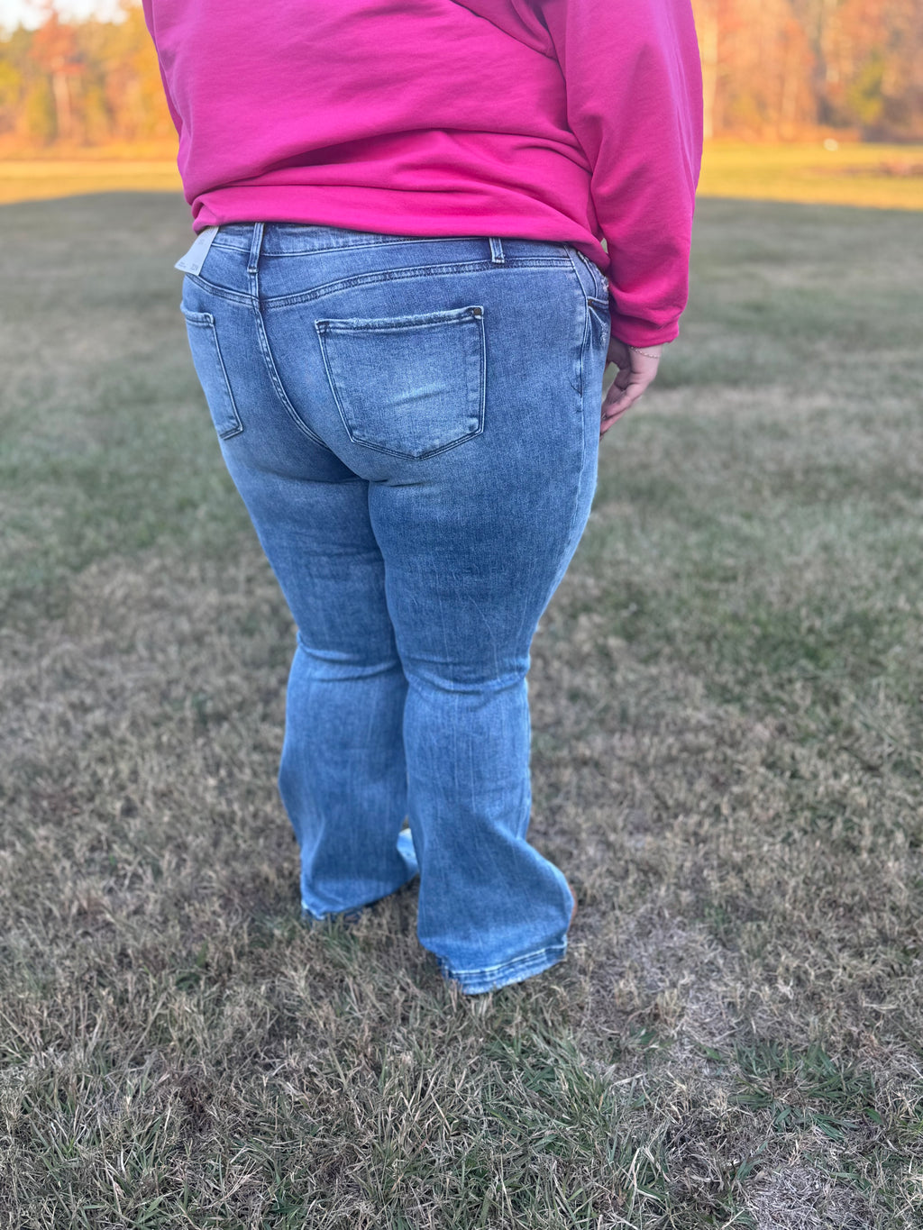 The Perfectly Worn Flares Plus