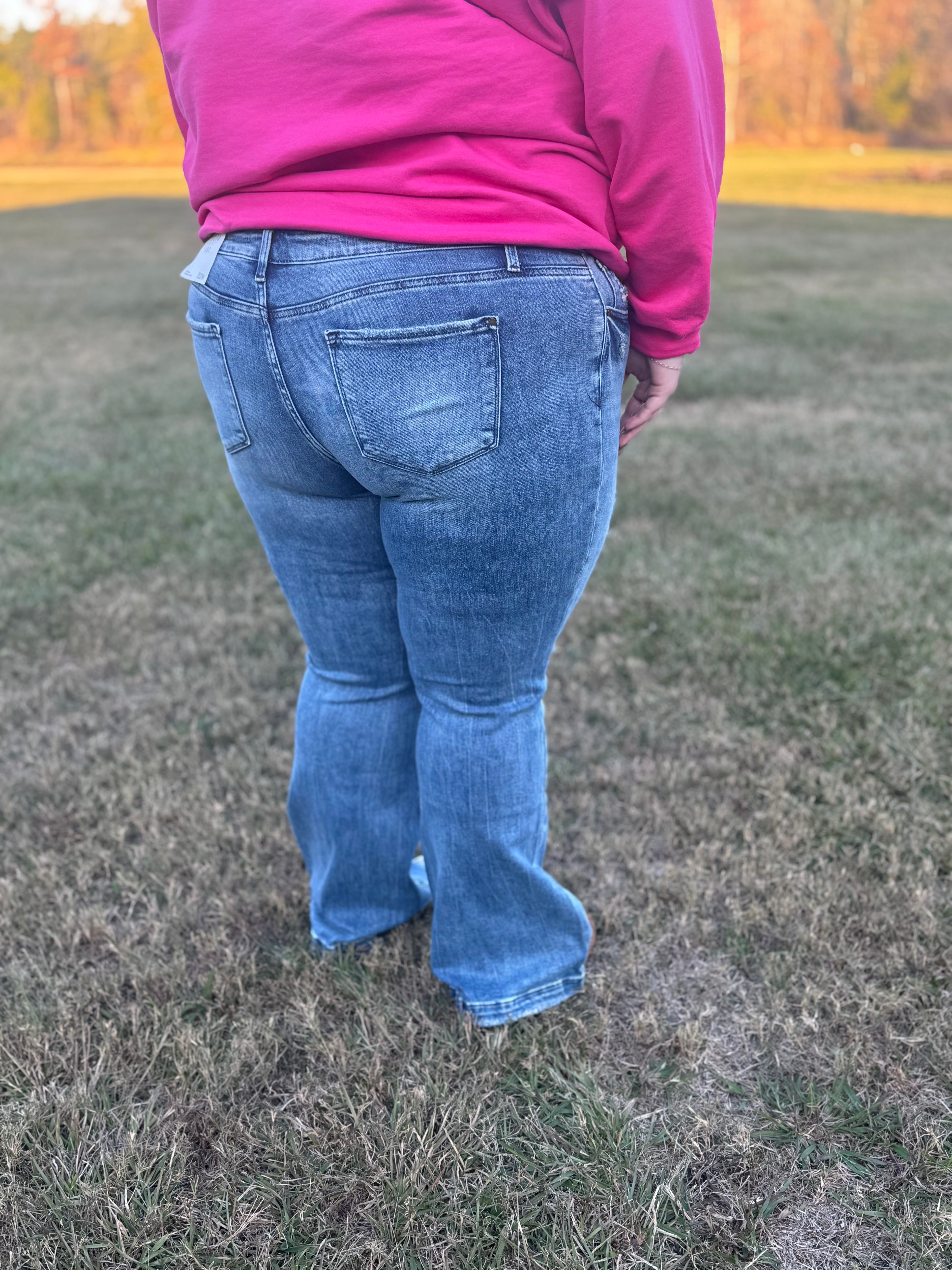 The Perfectly Worn Flares Plus