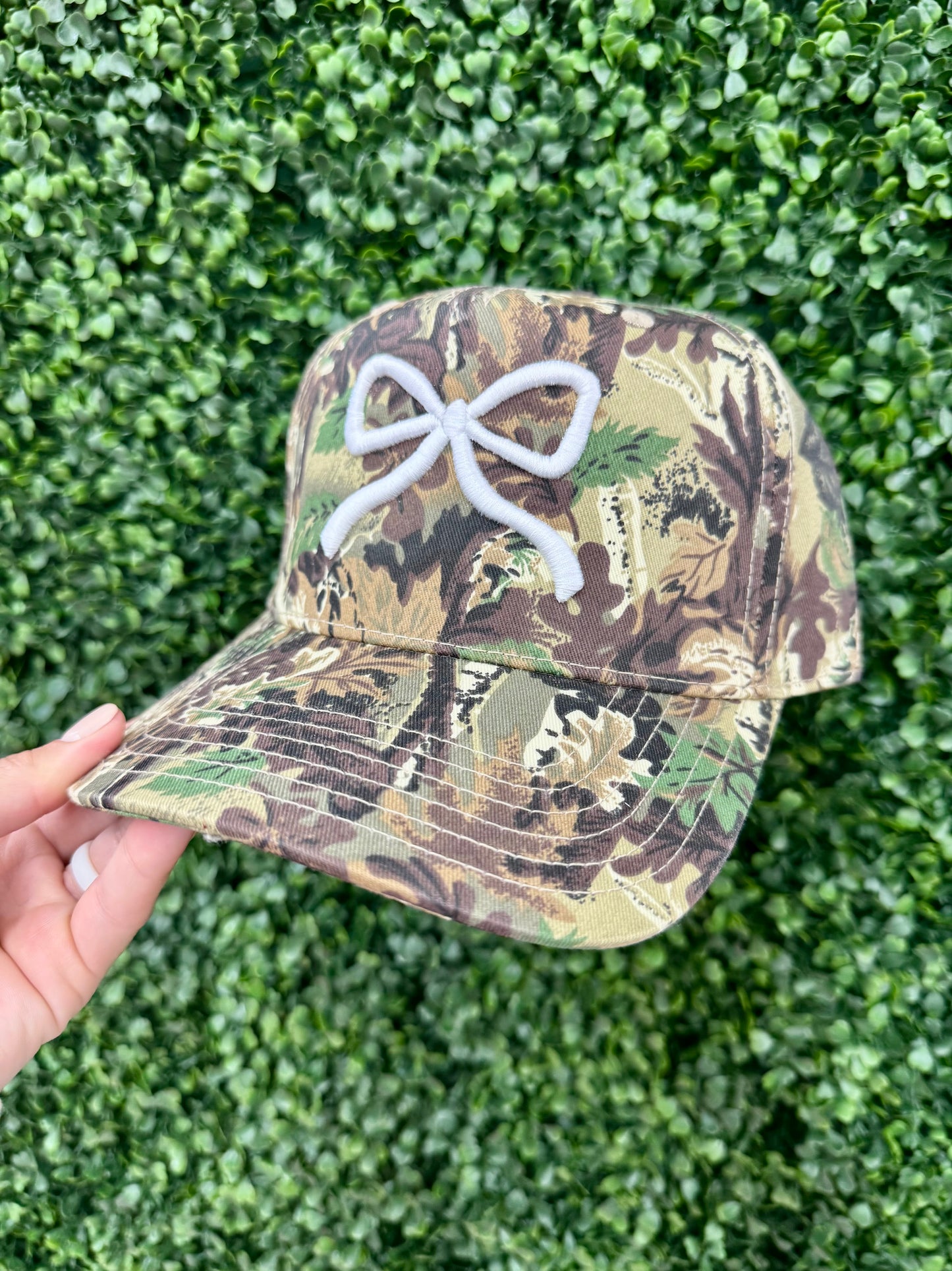 Camo Bow'd Up Hat