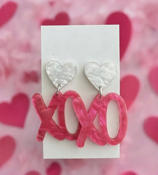 Heart XO Earrings
