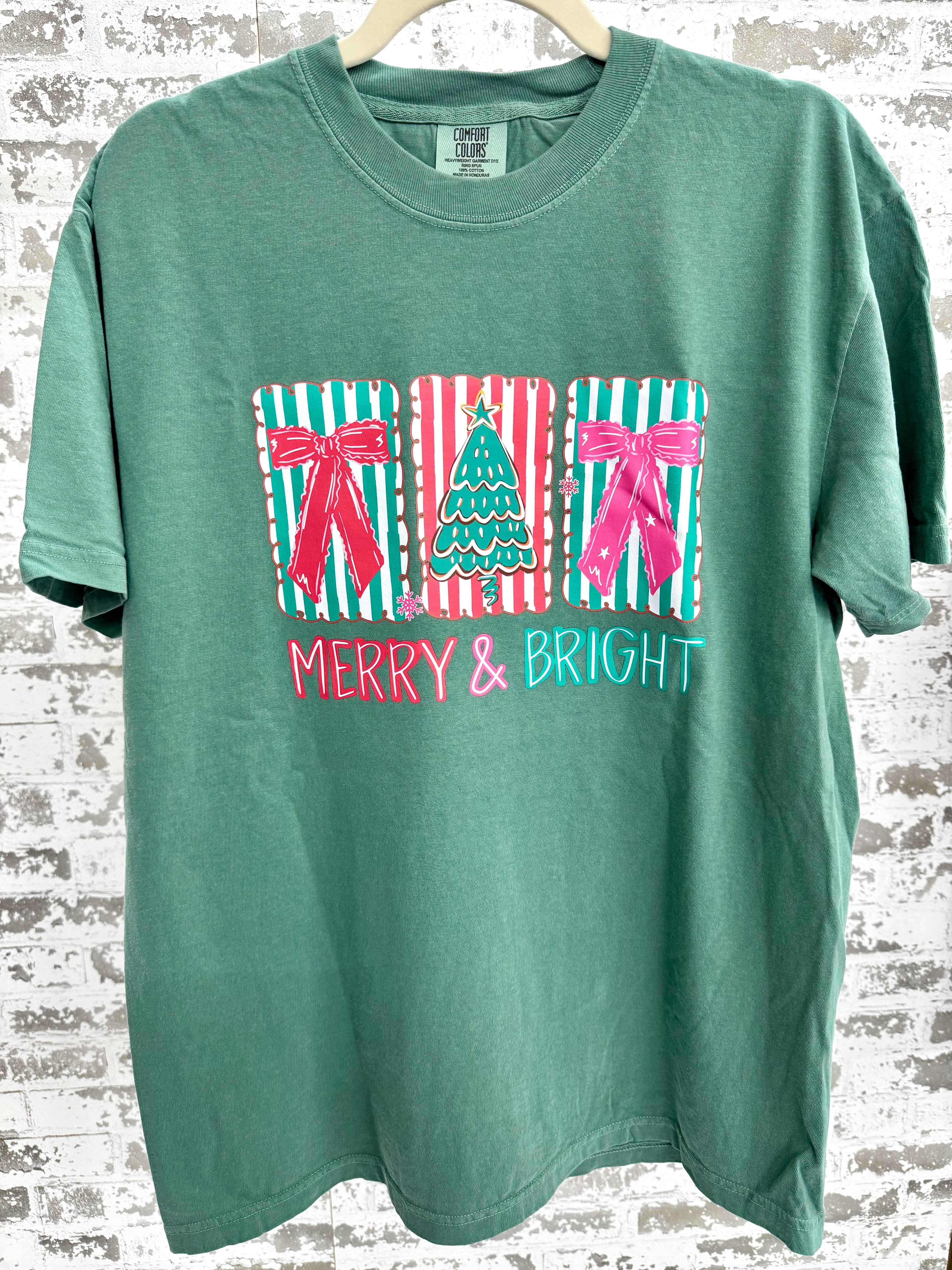 Merry & Bright Graphic Tee