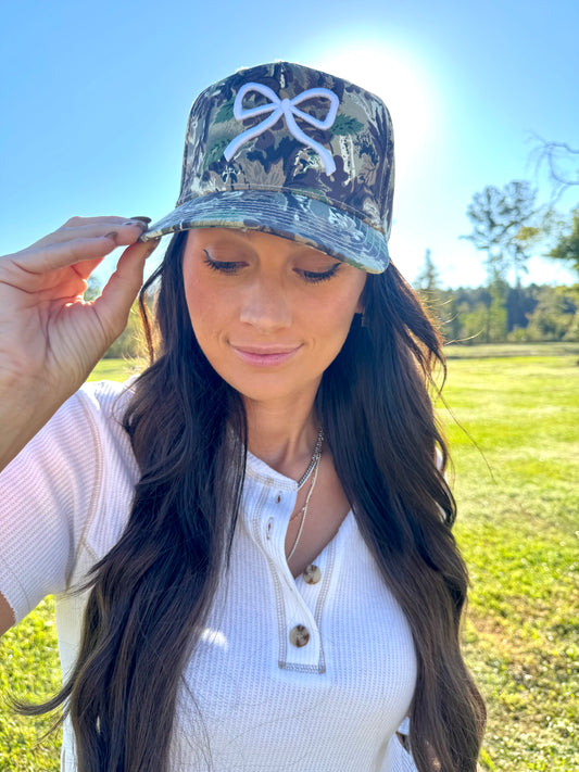 Camo Bow'd Up Hat