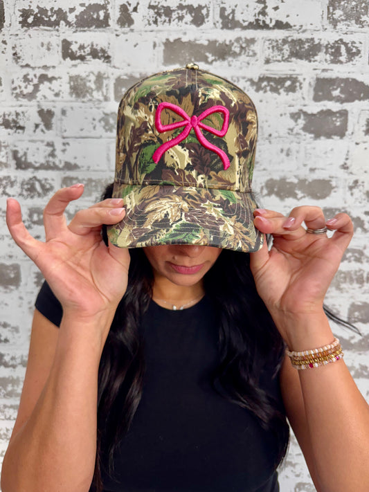Camo Bow'd Up Hat